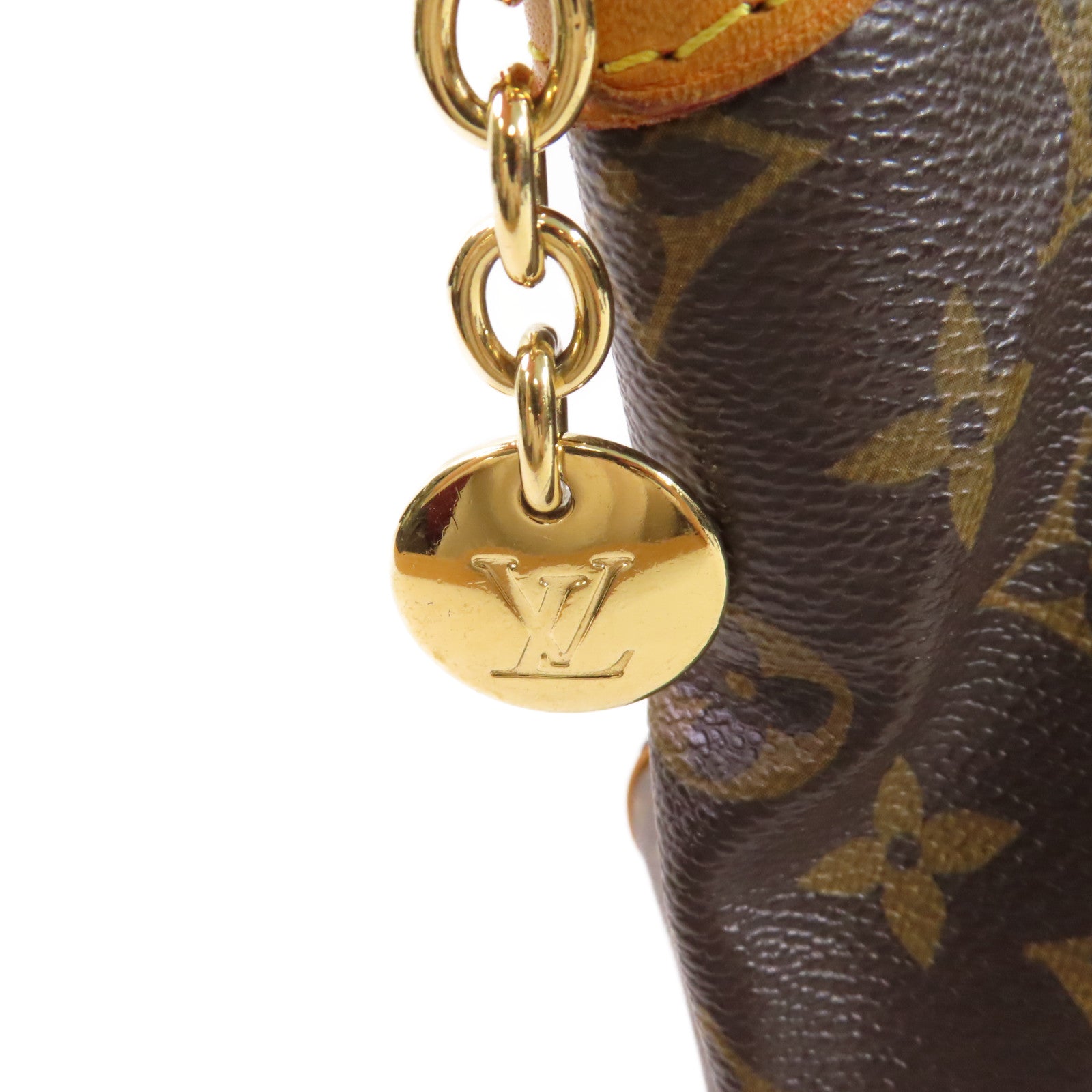 LOUIS VUITTON 【激減優惠】Monogram Tivoli GM Hand Bag金扣手挽袋啡色