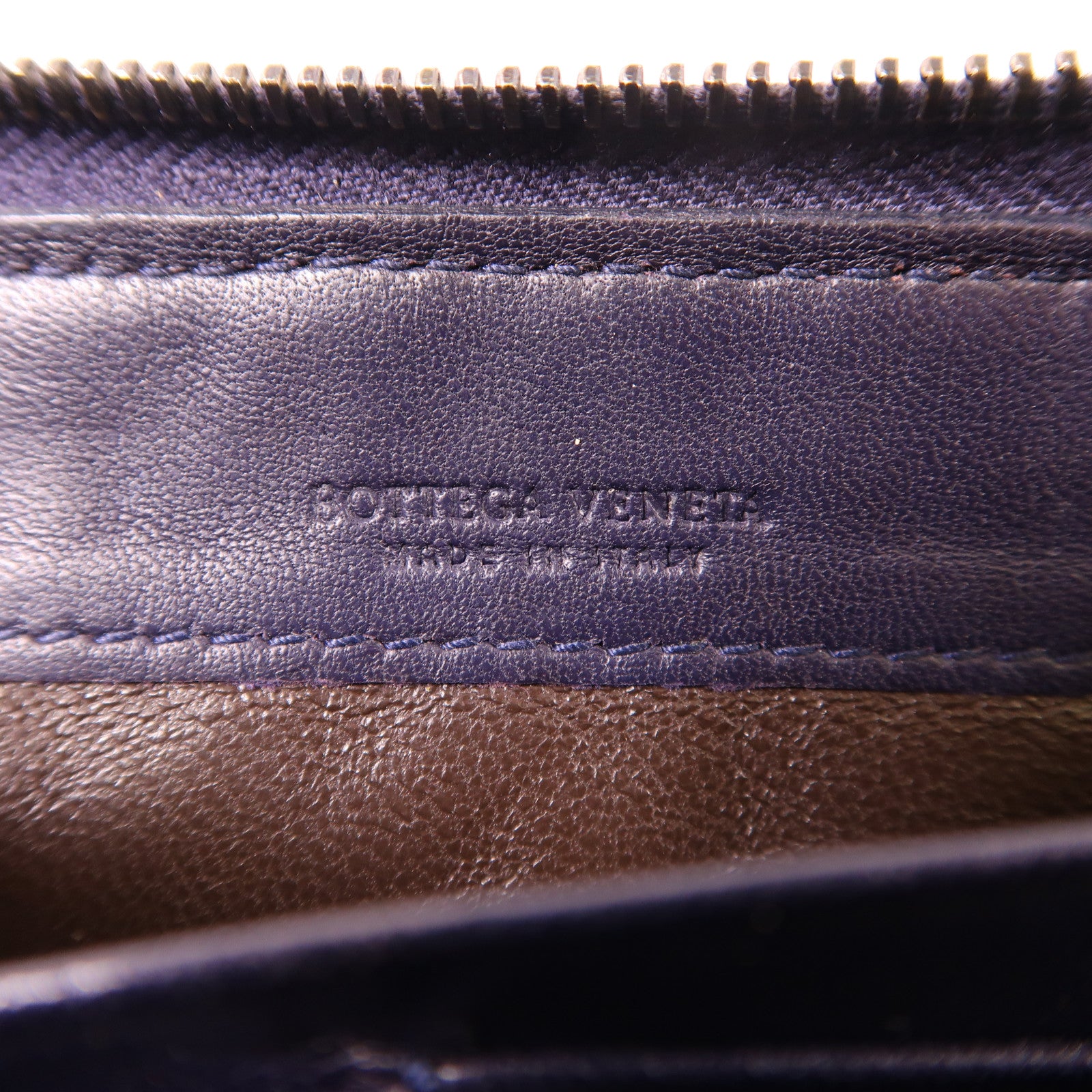 BOTTEGA VENETA 皮革Zipper Long Wallet長錢包