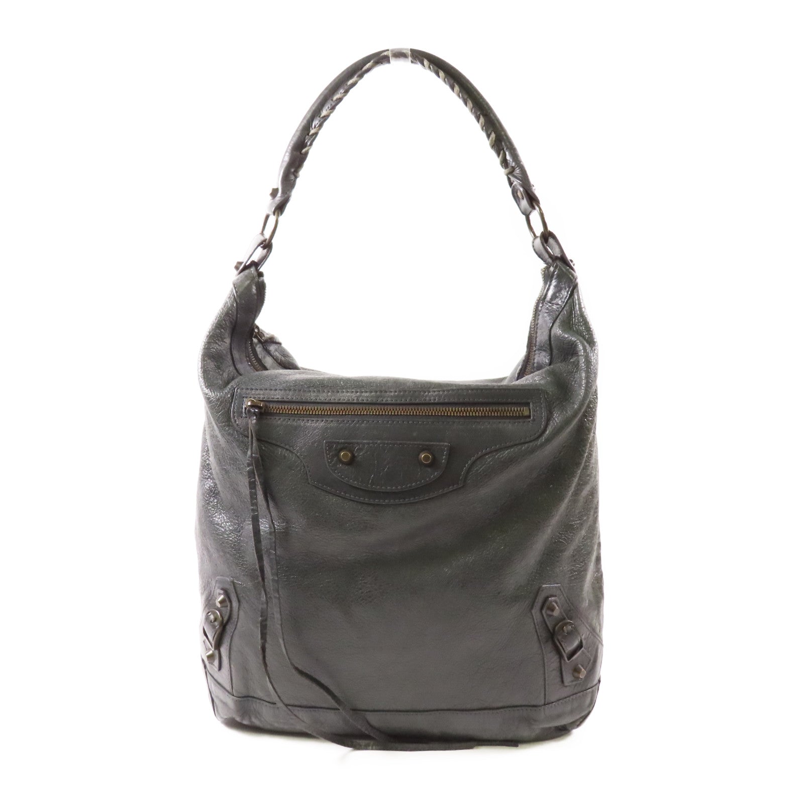 BALENCIAGA 羊皮皮革Classic Day肩背袋
