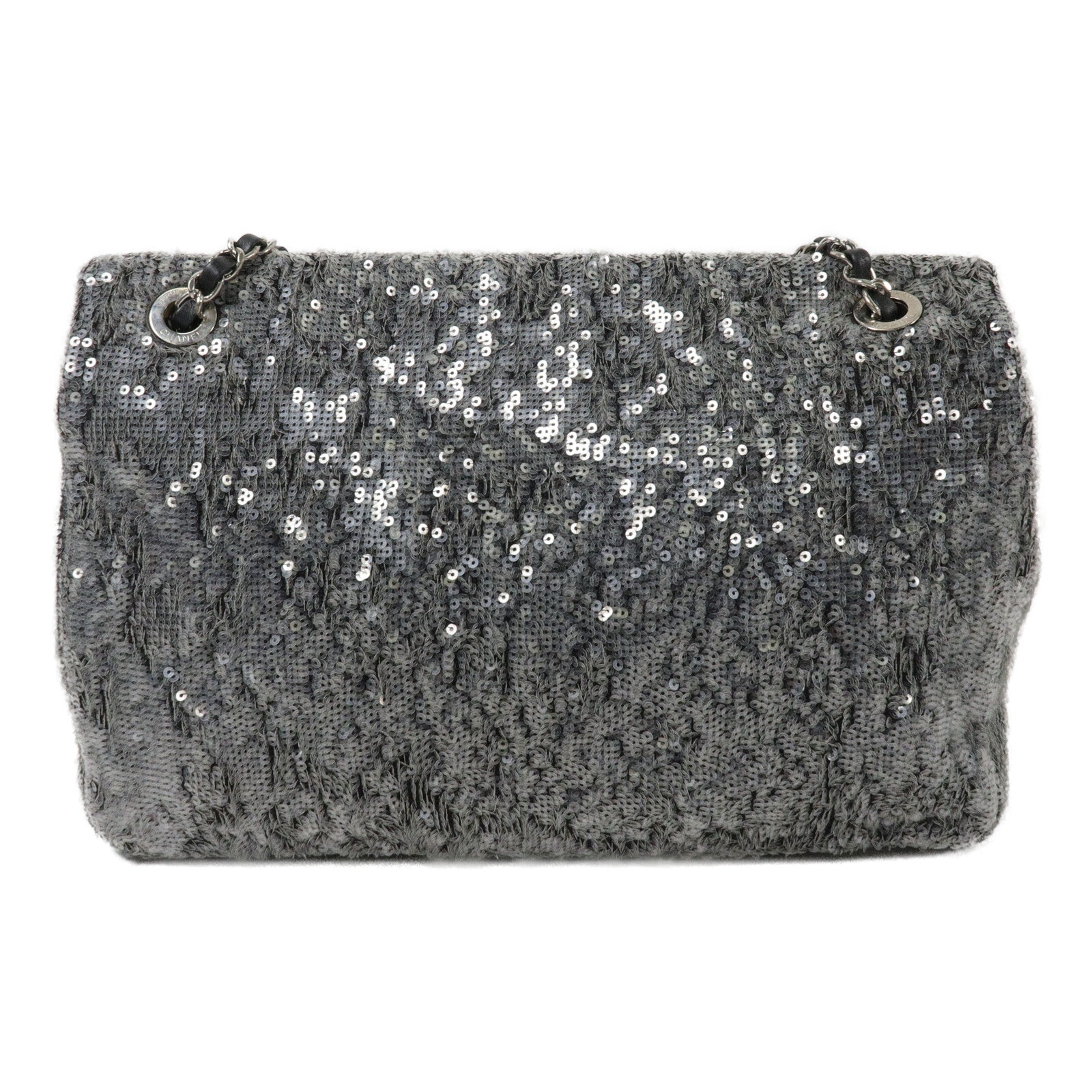 CHANEL Sequin Chain Shoulder鏈帶肩背袋
