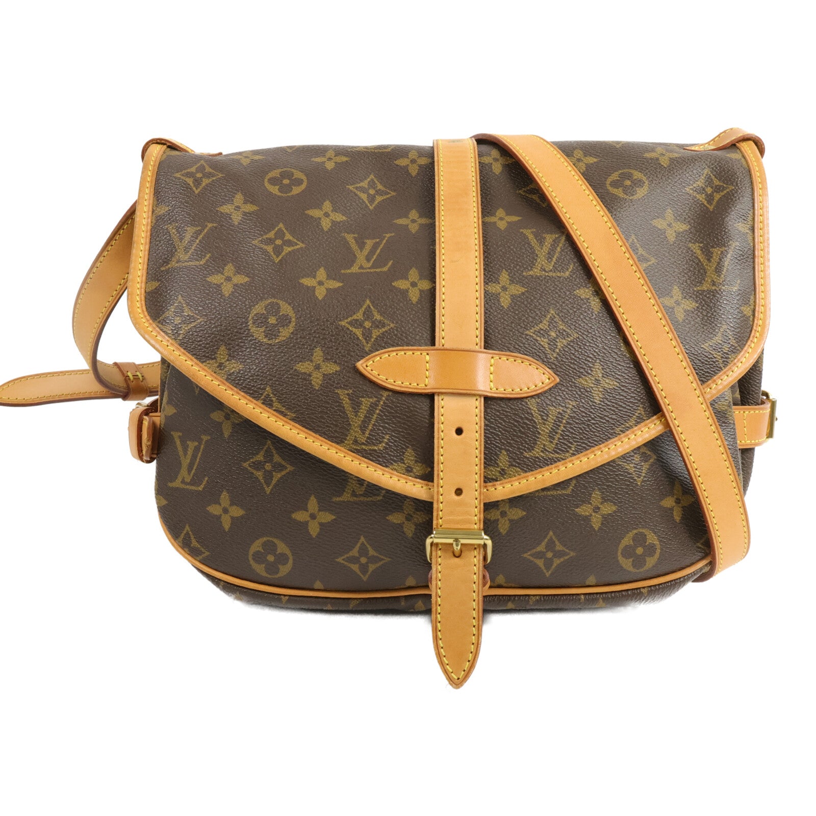 LOUIS VUITTON Monogram Saumur 30肩背袋