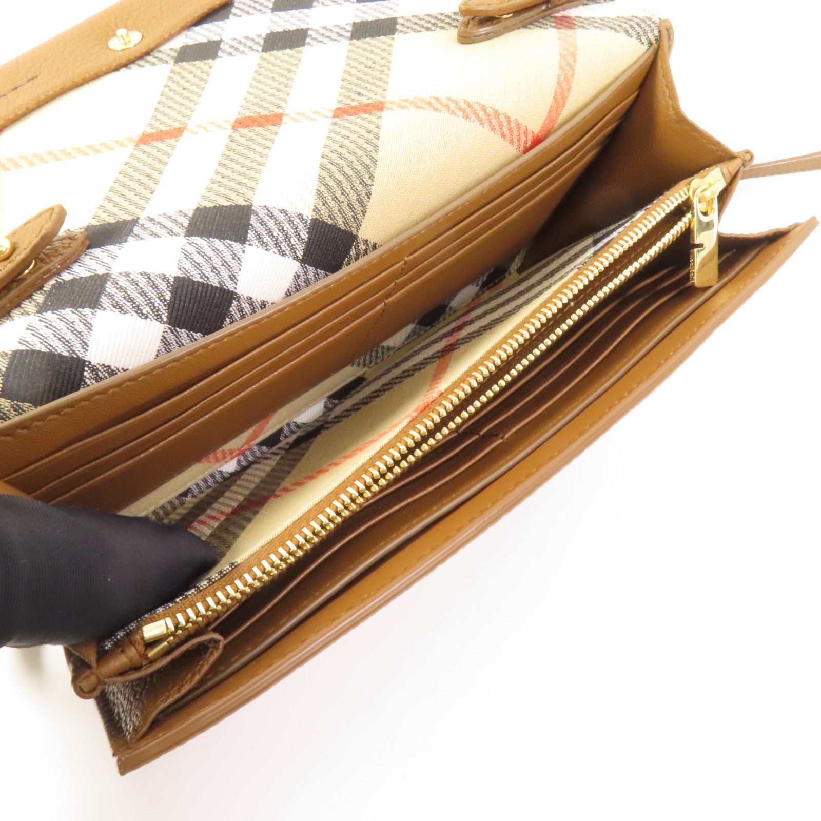 BURBERRY 牛皮皮革Shoulder Bag金扣肩背袋