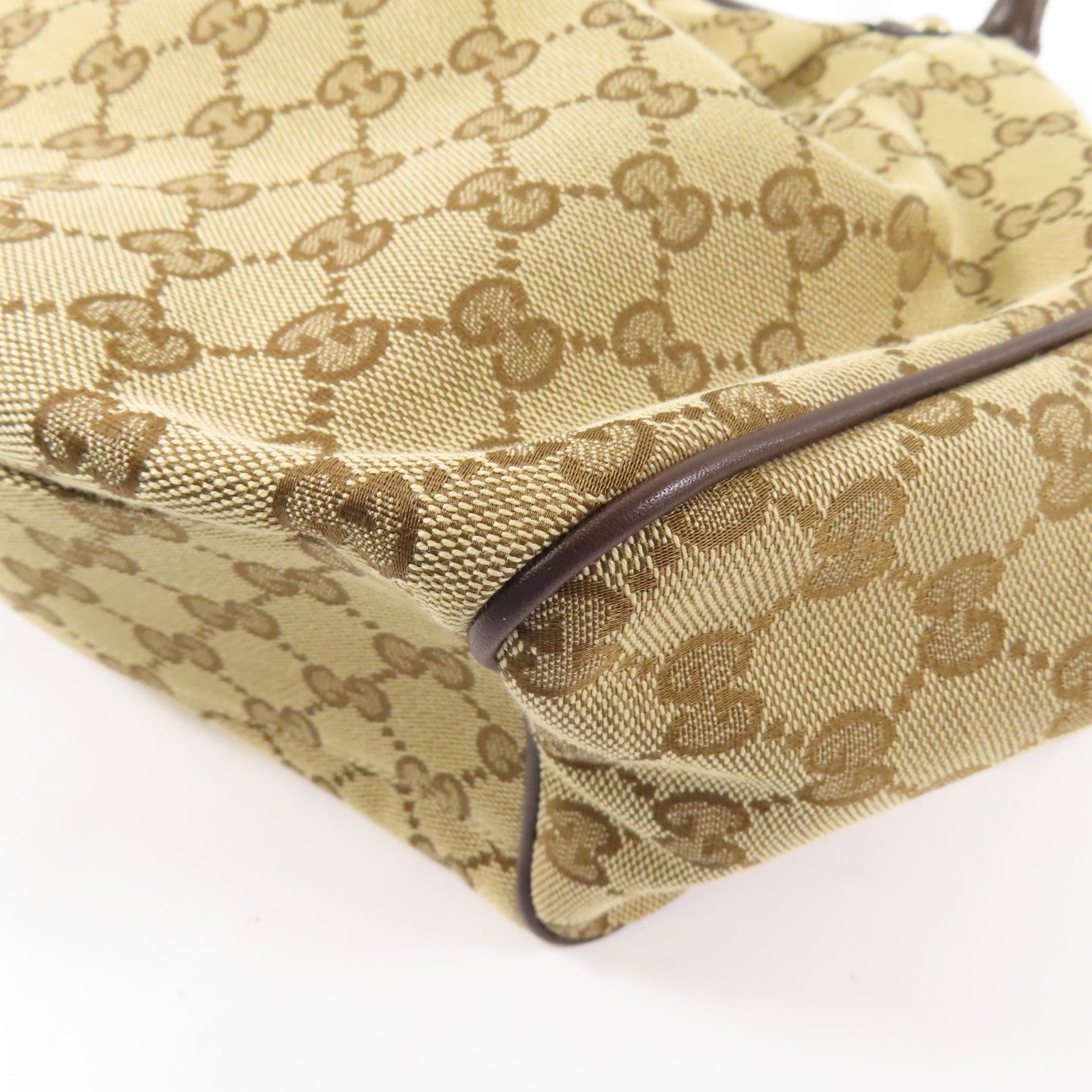 GUCCI 帆布Handbag金扣手挽袋