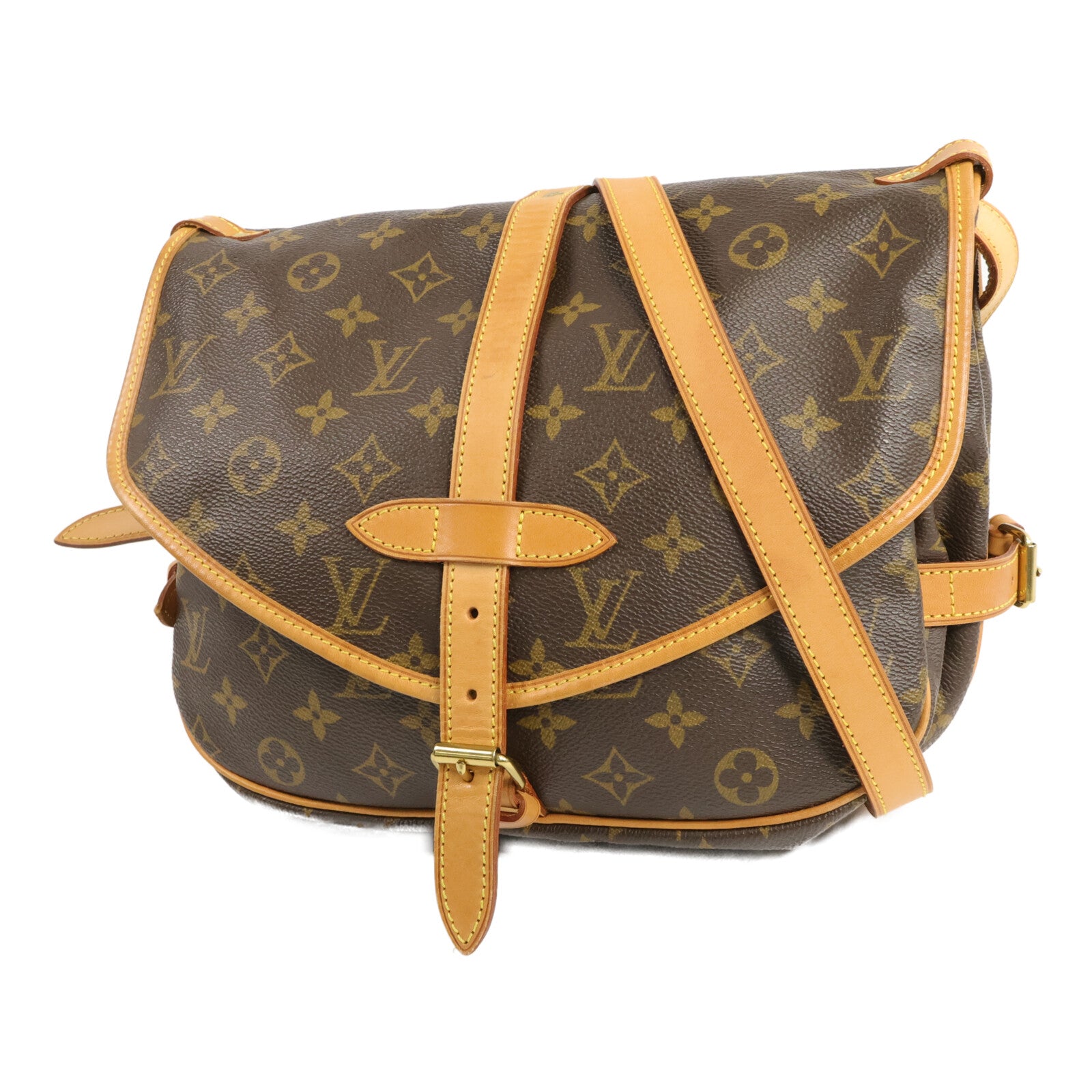 LOUIS VUITTON Monogram Saumur 30肩背袋