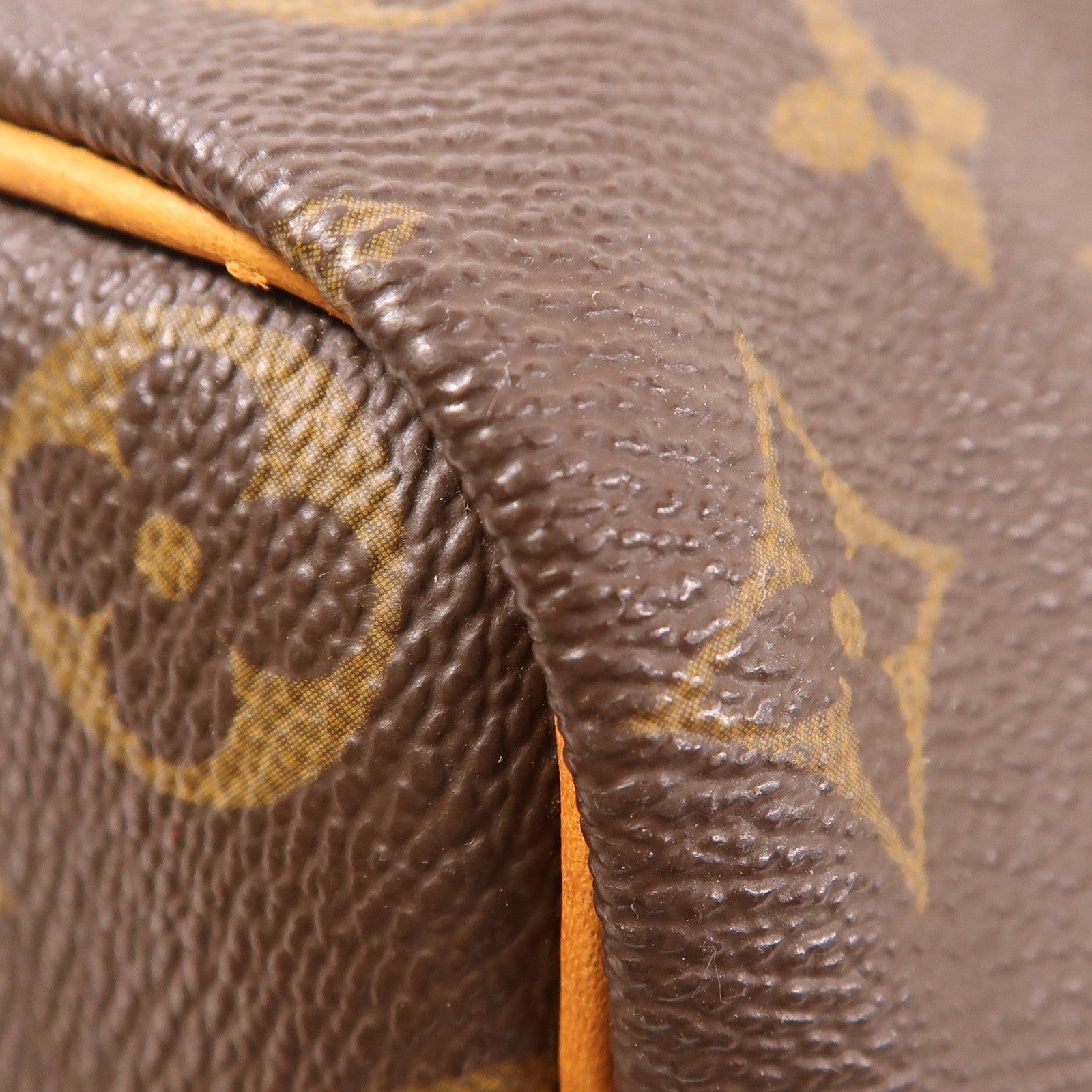 LOUIS VUITTON Monogram Speedy 35金扣手挽袋