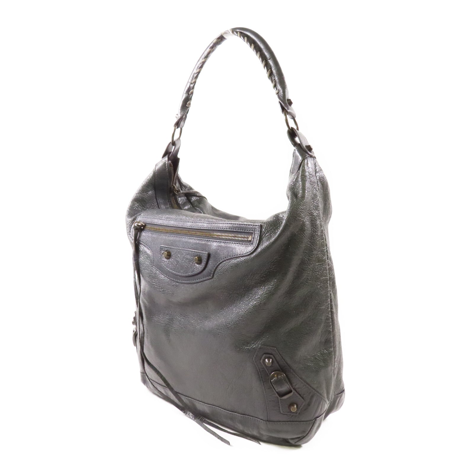 BALENCIAGA 羊皮皮革Classic Day肩背袋