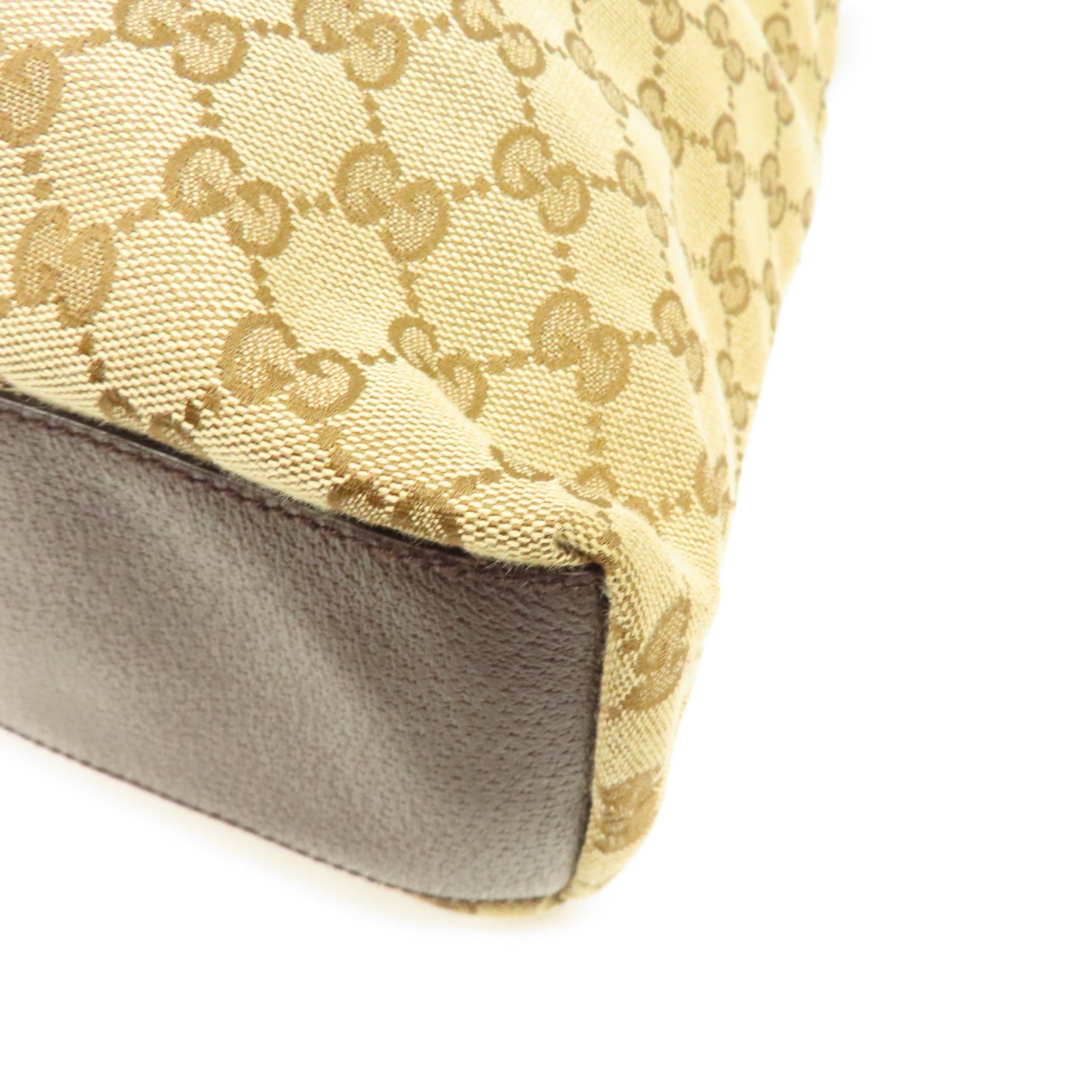 GUCCI 【激減優惠】帆布Tote Bag手挽袋啡色