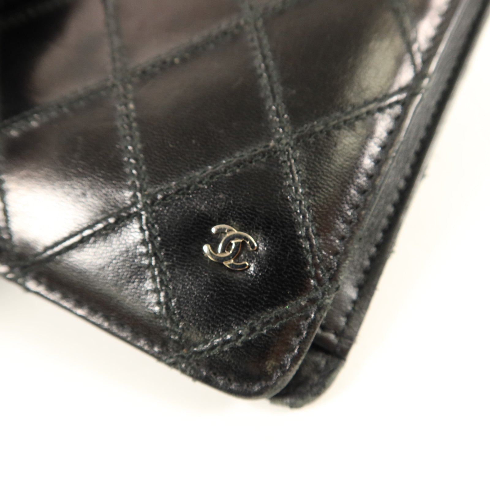 CHANEL 牛皮皮革Vintage Long Wallet長錢包