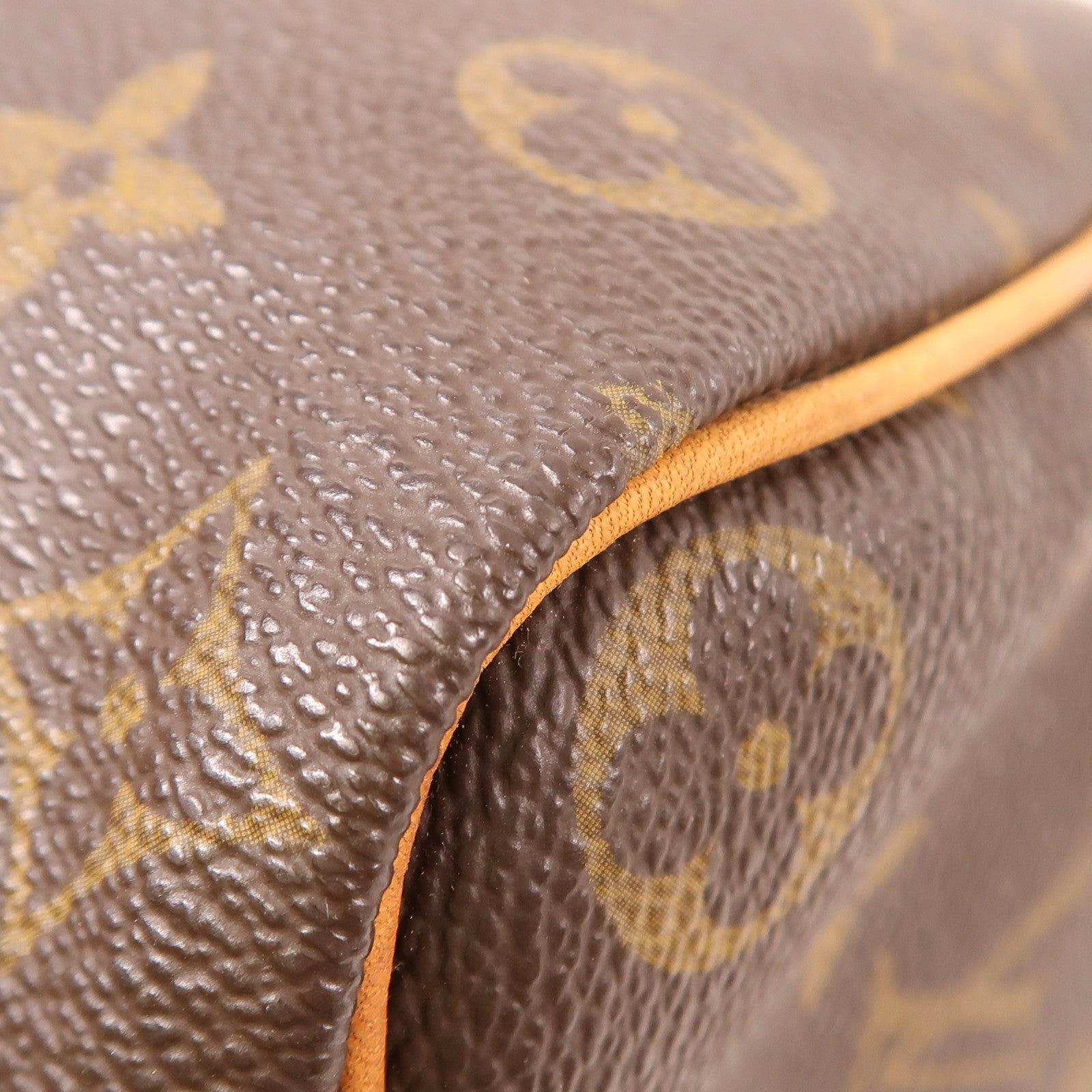 LOUIS VUITTON Monogram Speedy 35金扣手挽袋