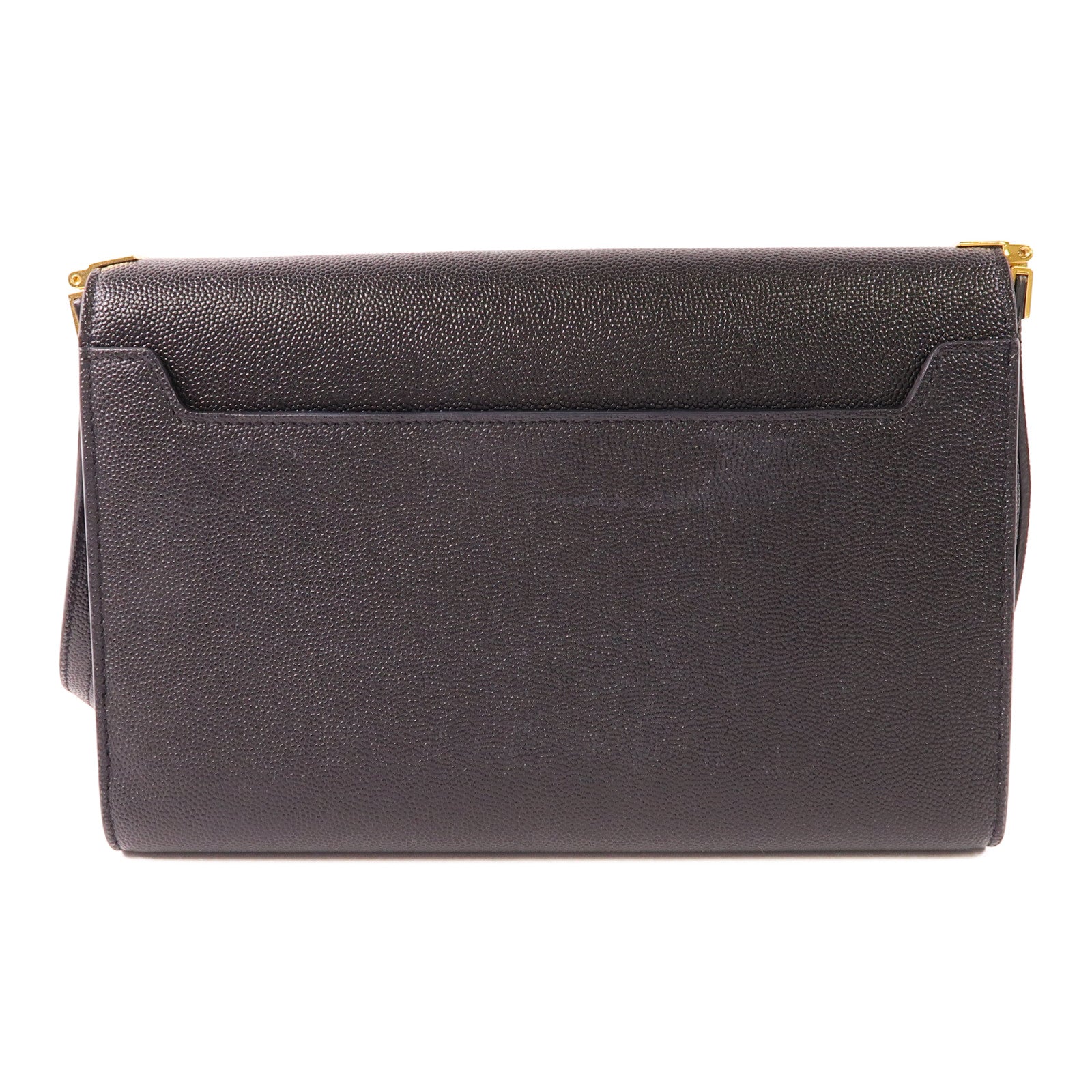 YVES SAINT LAURENT 【激減優惠】牛皮皮革Shoulder Bag金扣肩背袋