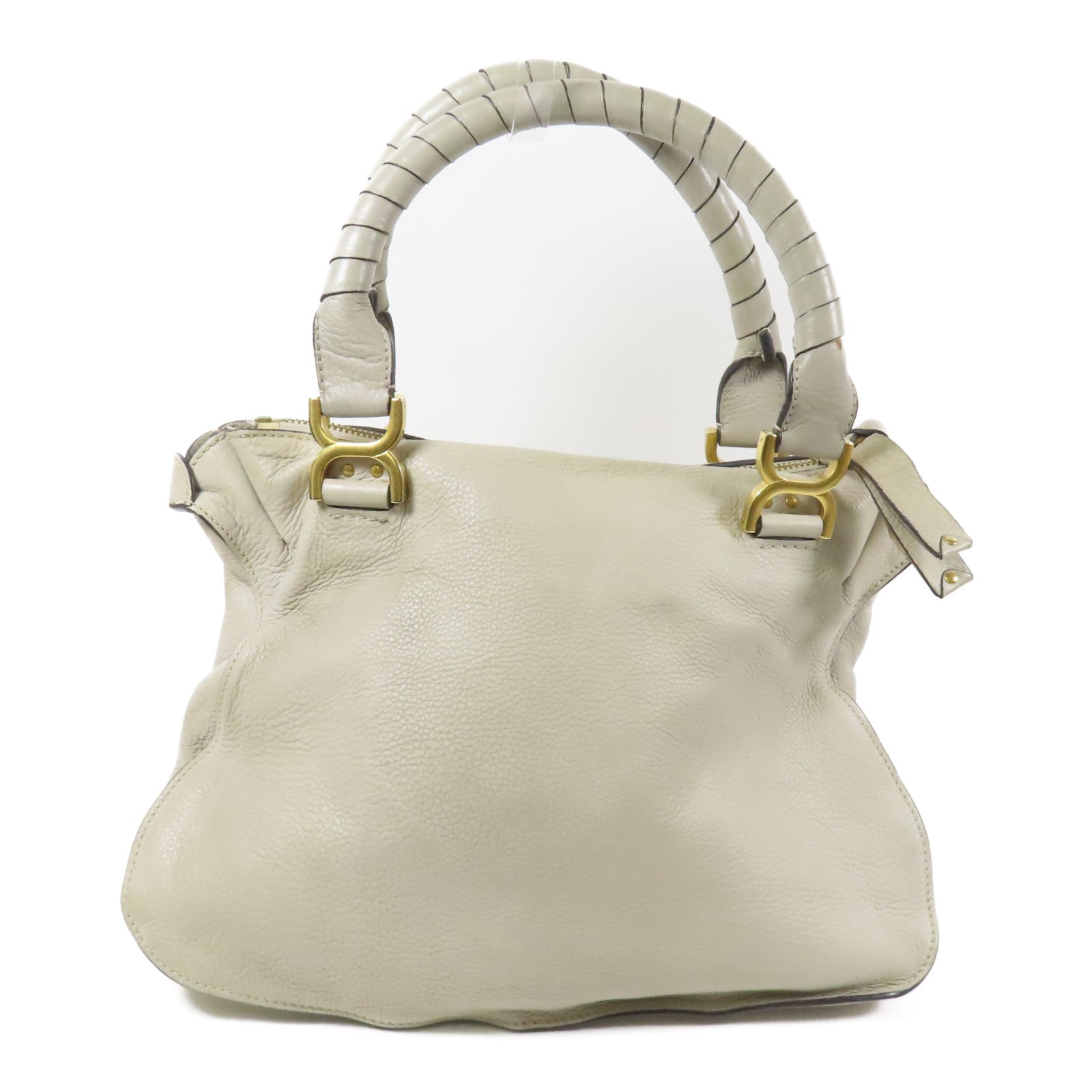 Chloe 牛皮皮革Marcie金扣肩背袋