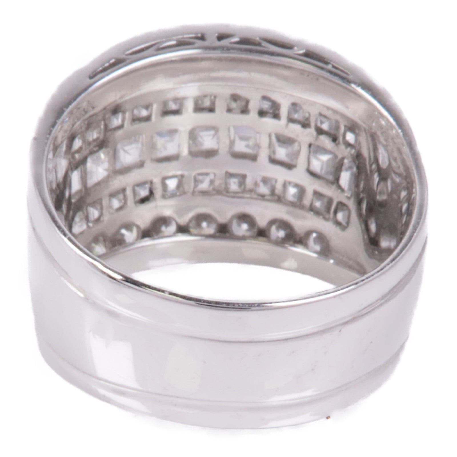 JEWELRY 【激減優惠】18K白金Diamond Ring鑽石戒指US#9