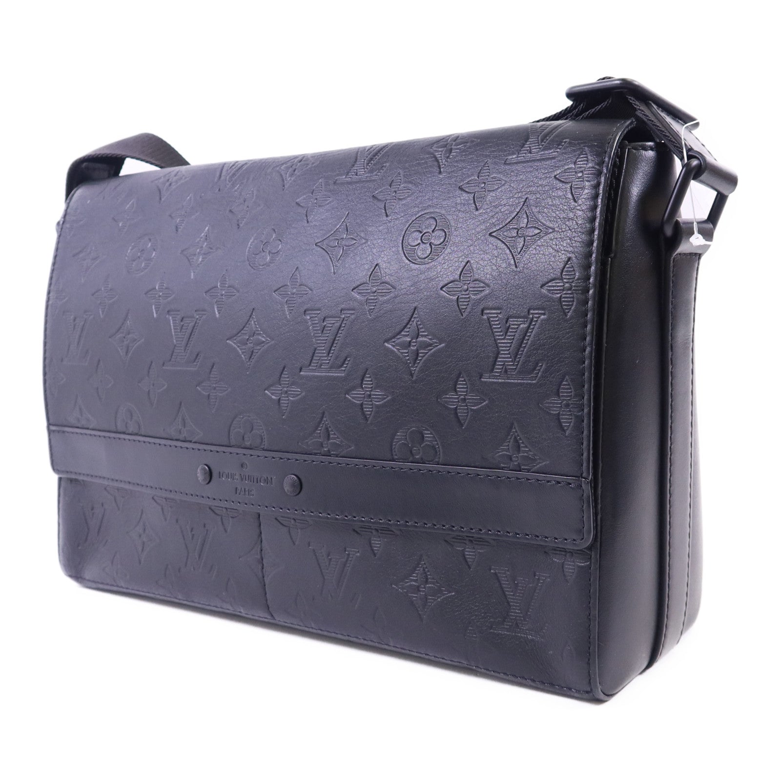 LOUIS VUITTON Monogram Shadow Sprinter Messenger肩背袋