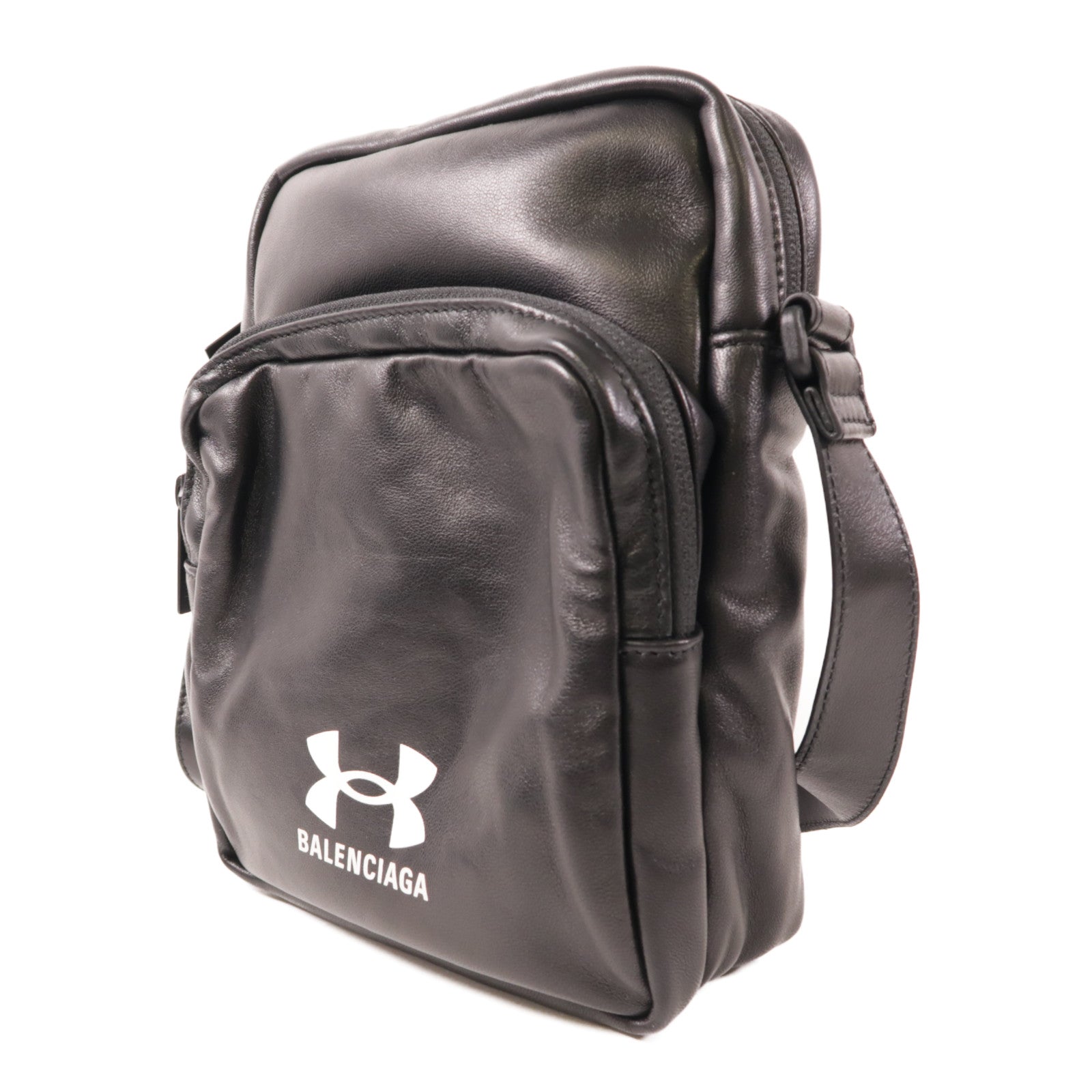 BALENCIAGA 皮革Under Armour肩背袋