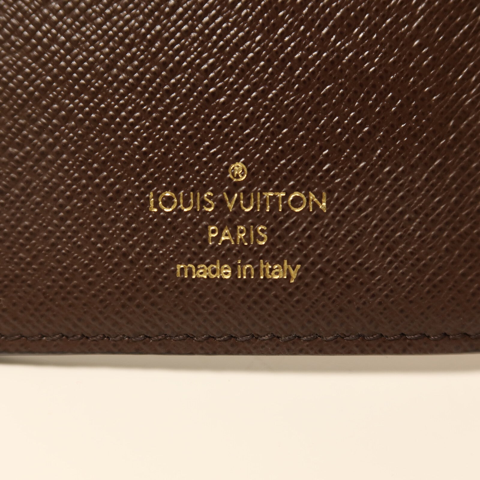 LOUIS VUITTON Damier Portefeuille Normandy Wallet金扣錢包