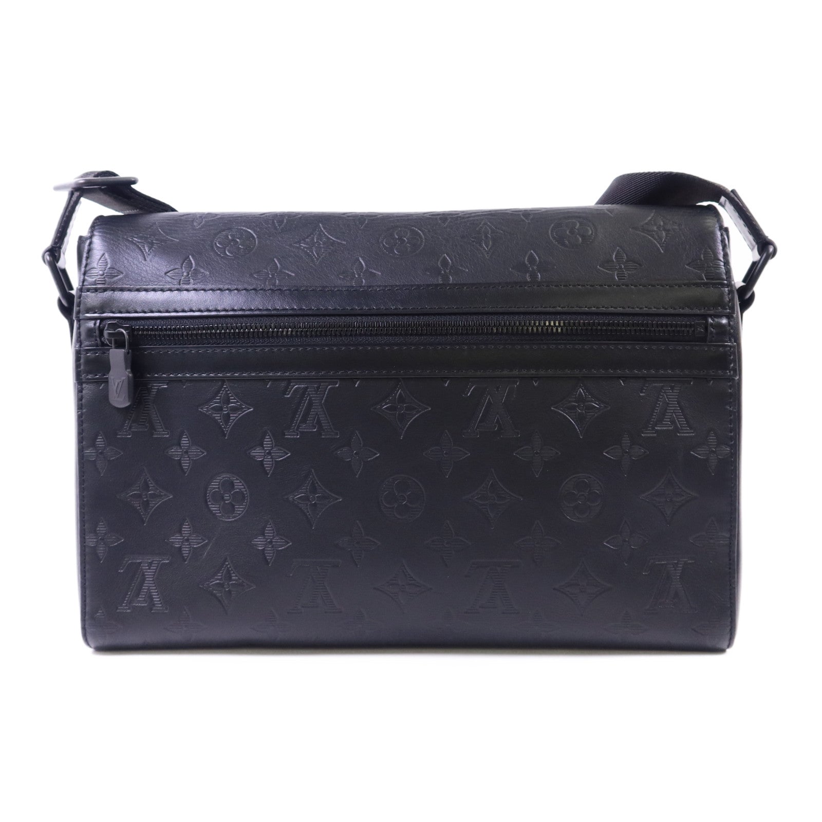 LOUIS VUITTON Monogram Shadow Sprinter Messenger肩背袋