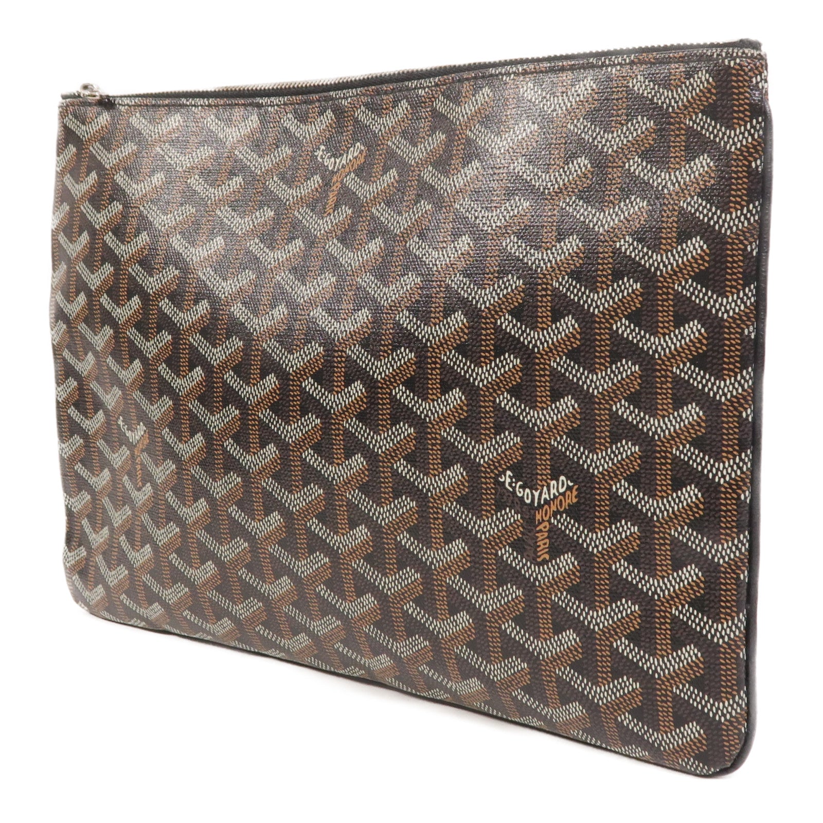 GOYARD 塗層帆布Senat Pouch MM手拿包