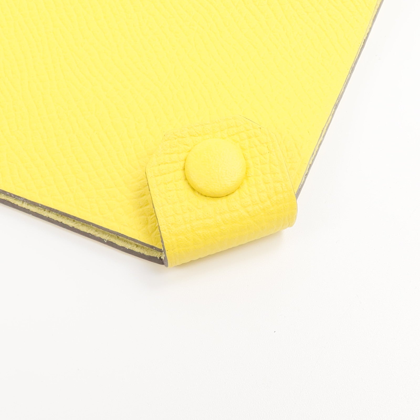 HERMES Epsom皮革Tarmac Passport Holder護照套Lime