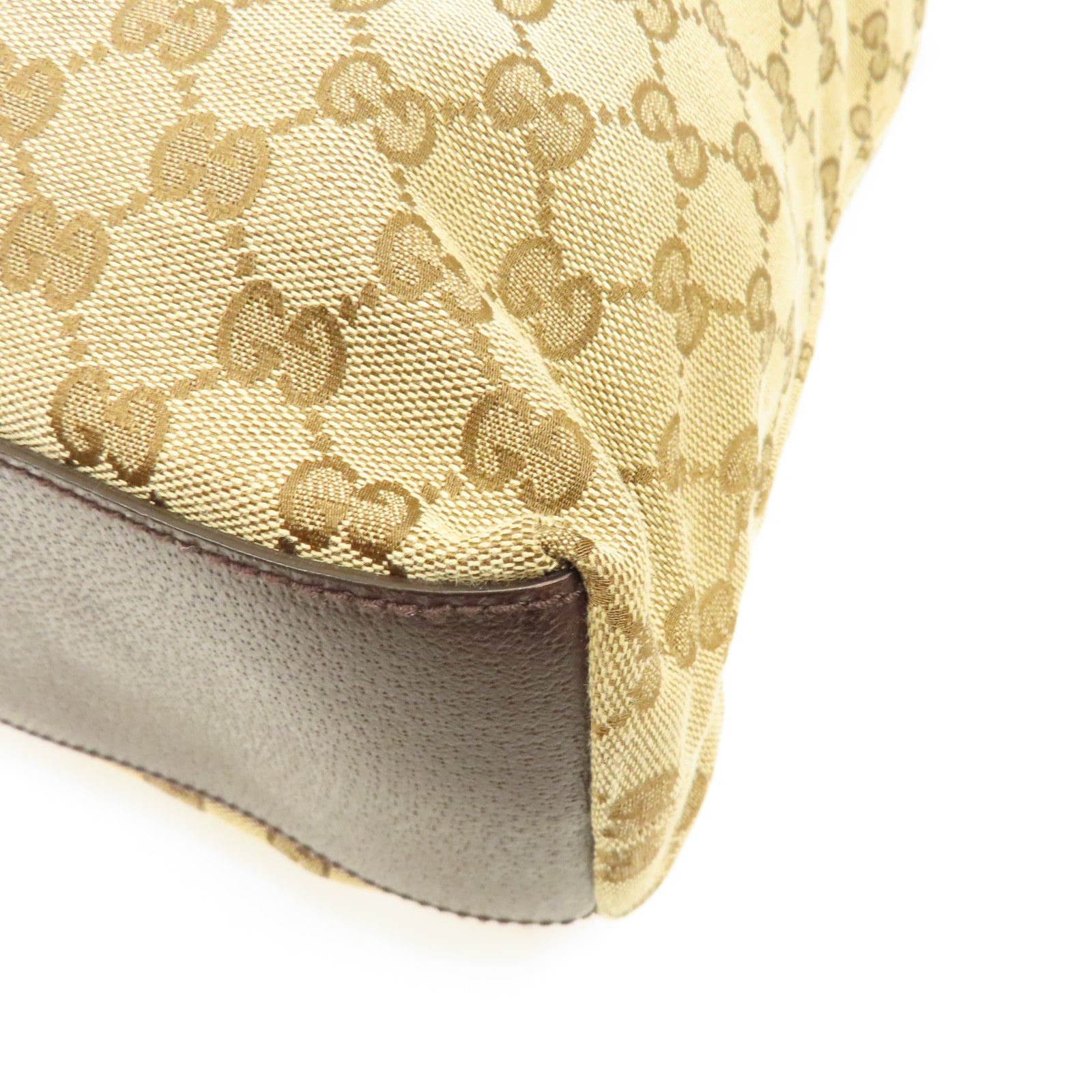 GUCCI 【激減優惠】帆布Tote Bag手挽袋啡色
