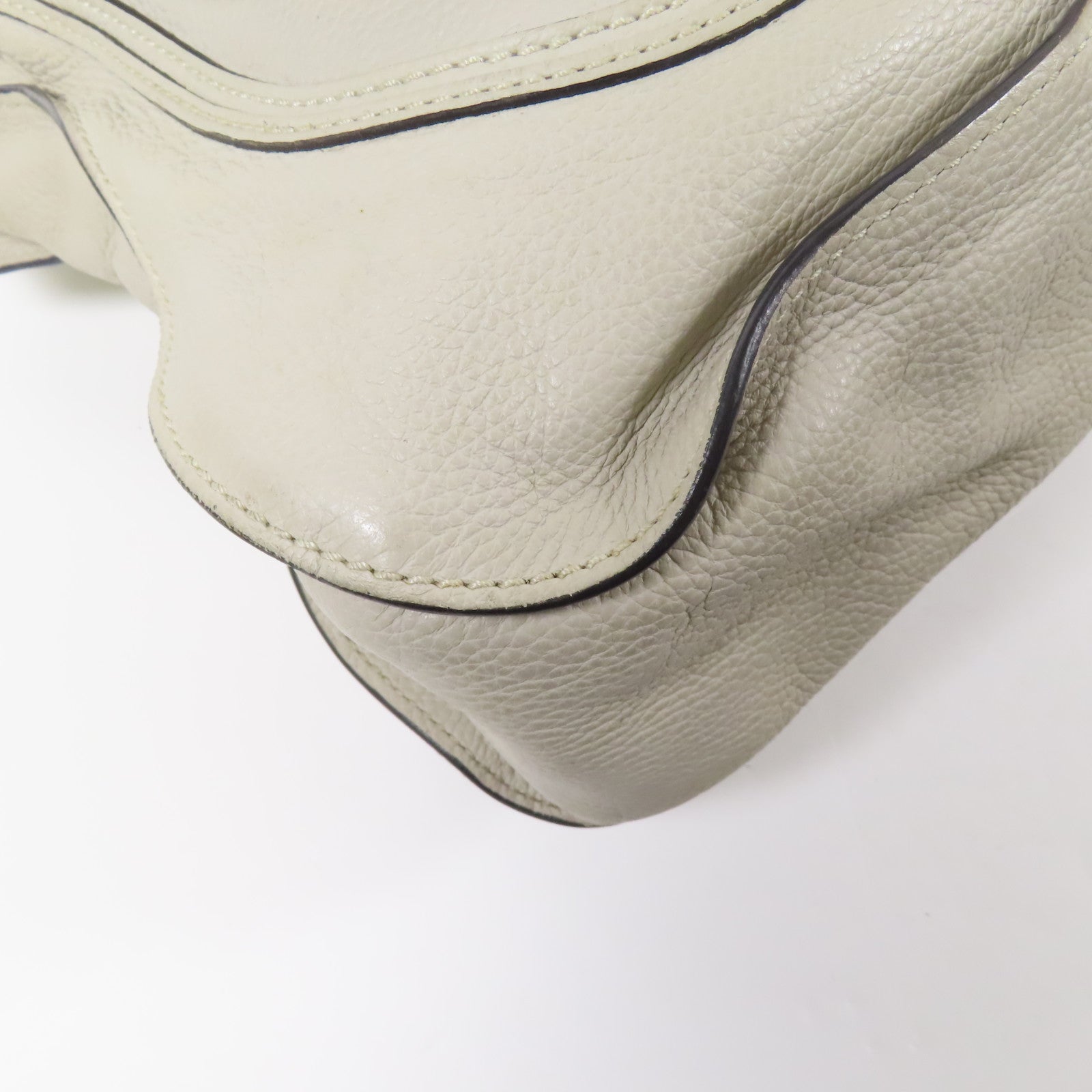 Chloe 牛皮皮革Marcie金扣肩背袋