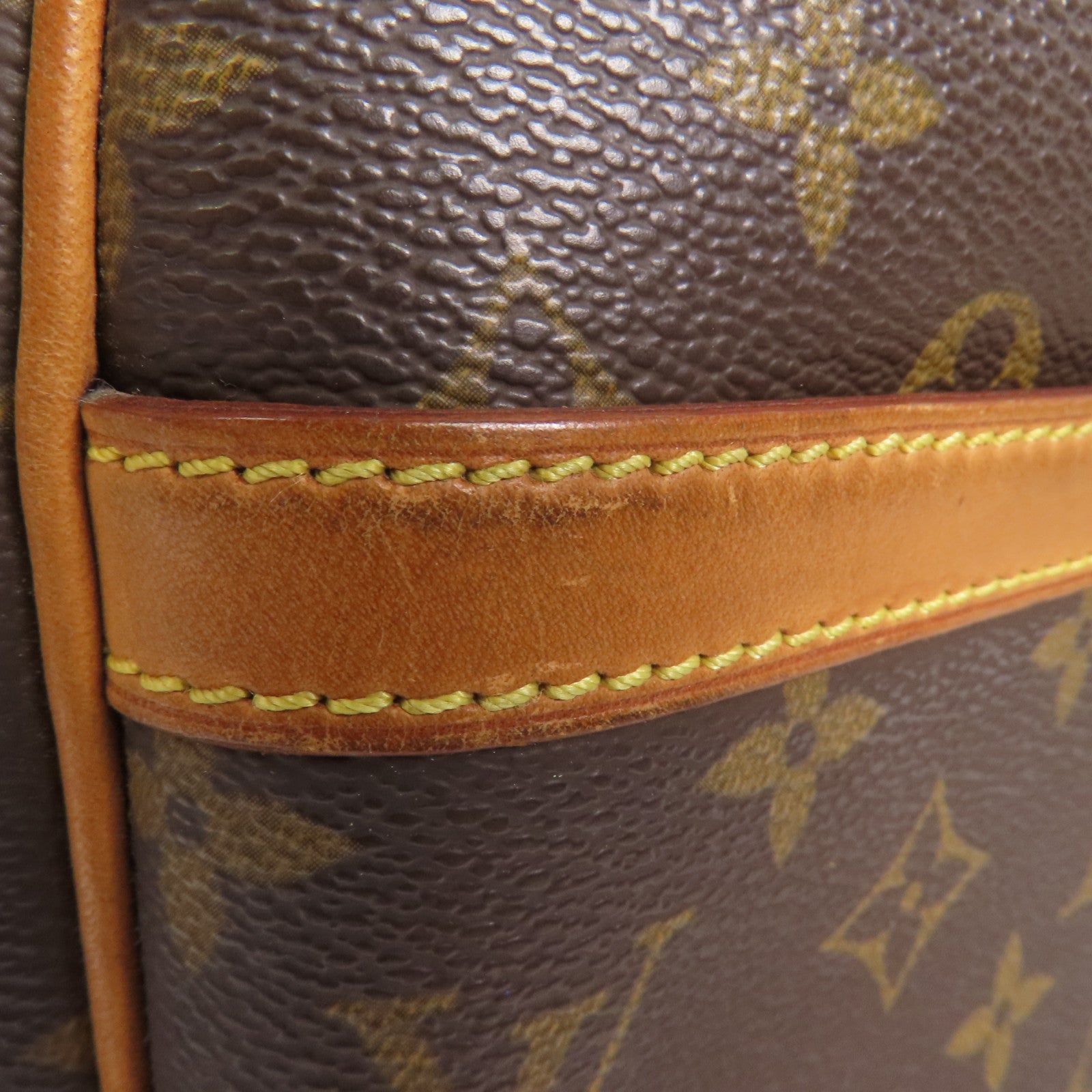 LOUIS VUITTON Monogram Reporter PM金扣肩背袋棕色