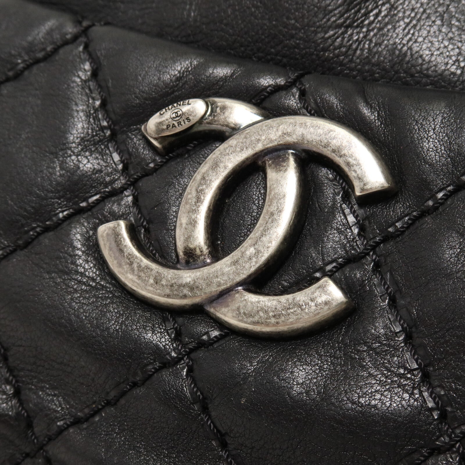 CHANEL 牛皮皮革Chain Shoulder Bag鏈帶肩背袋
