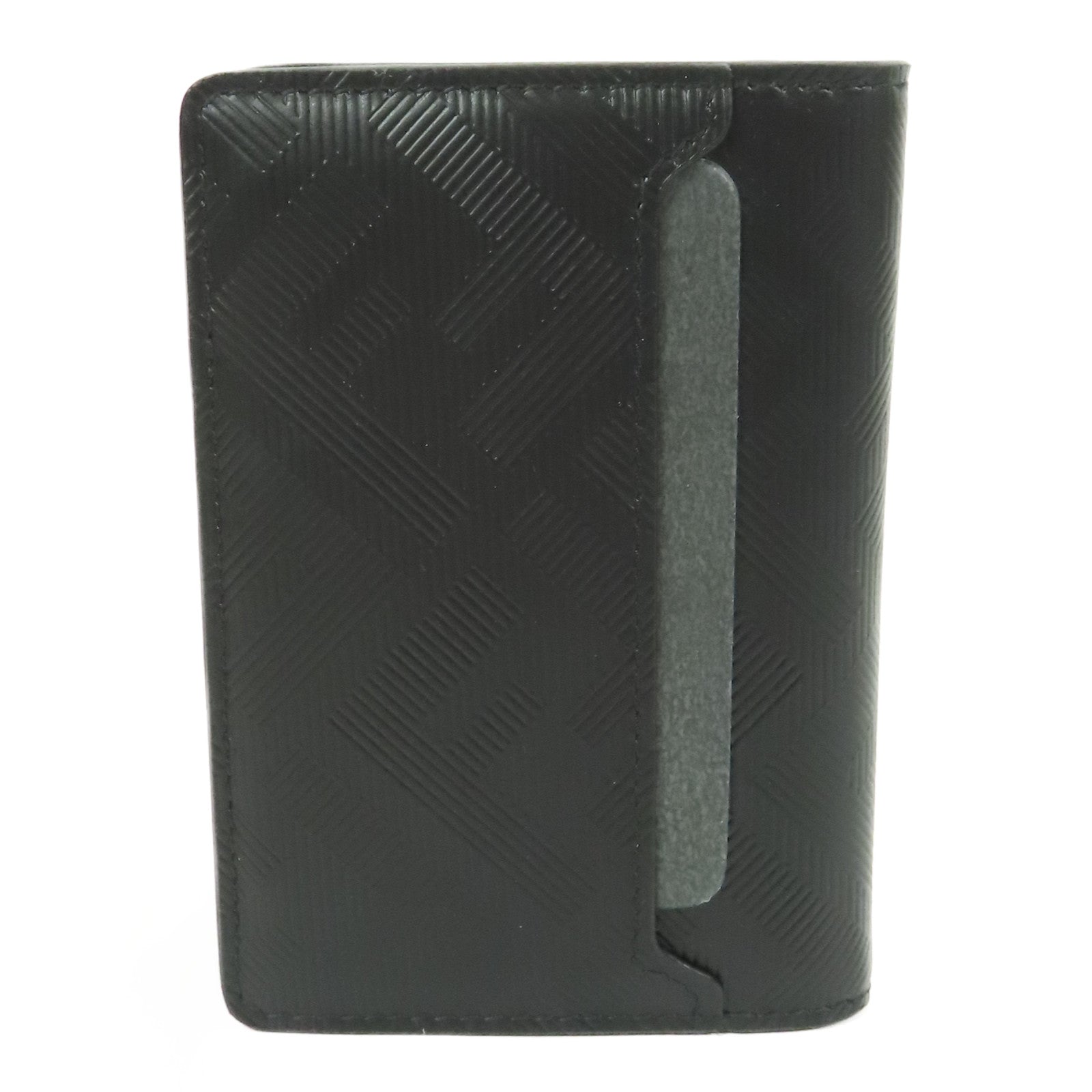 FENDI SHW Shadow Card Holder 7M0349 AJF4 F19KP Calfskin Leather Black