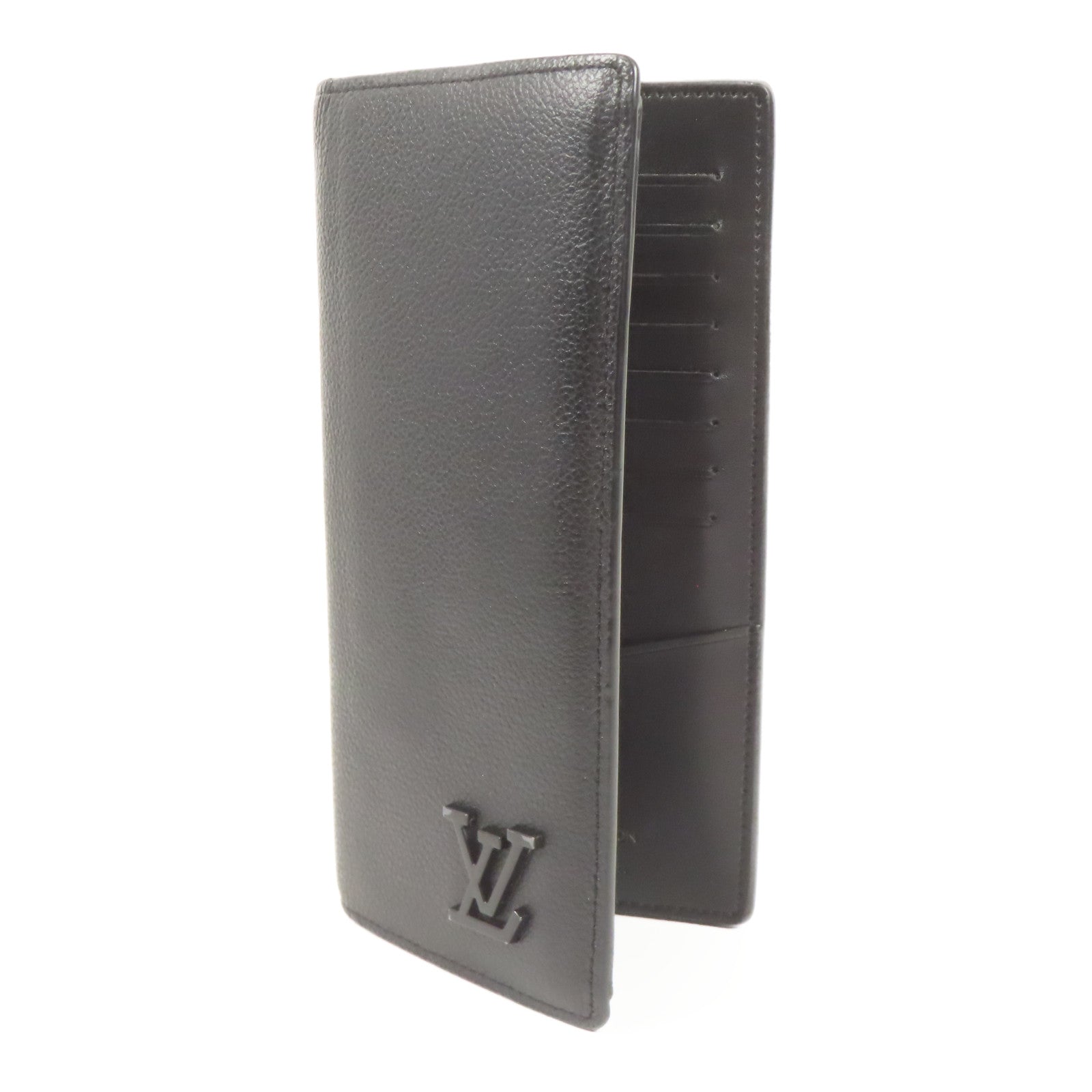 LOUIS VUITTON LV Portefeiulle Brazza NM Long Wallet  M69980 Aerogram Black