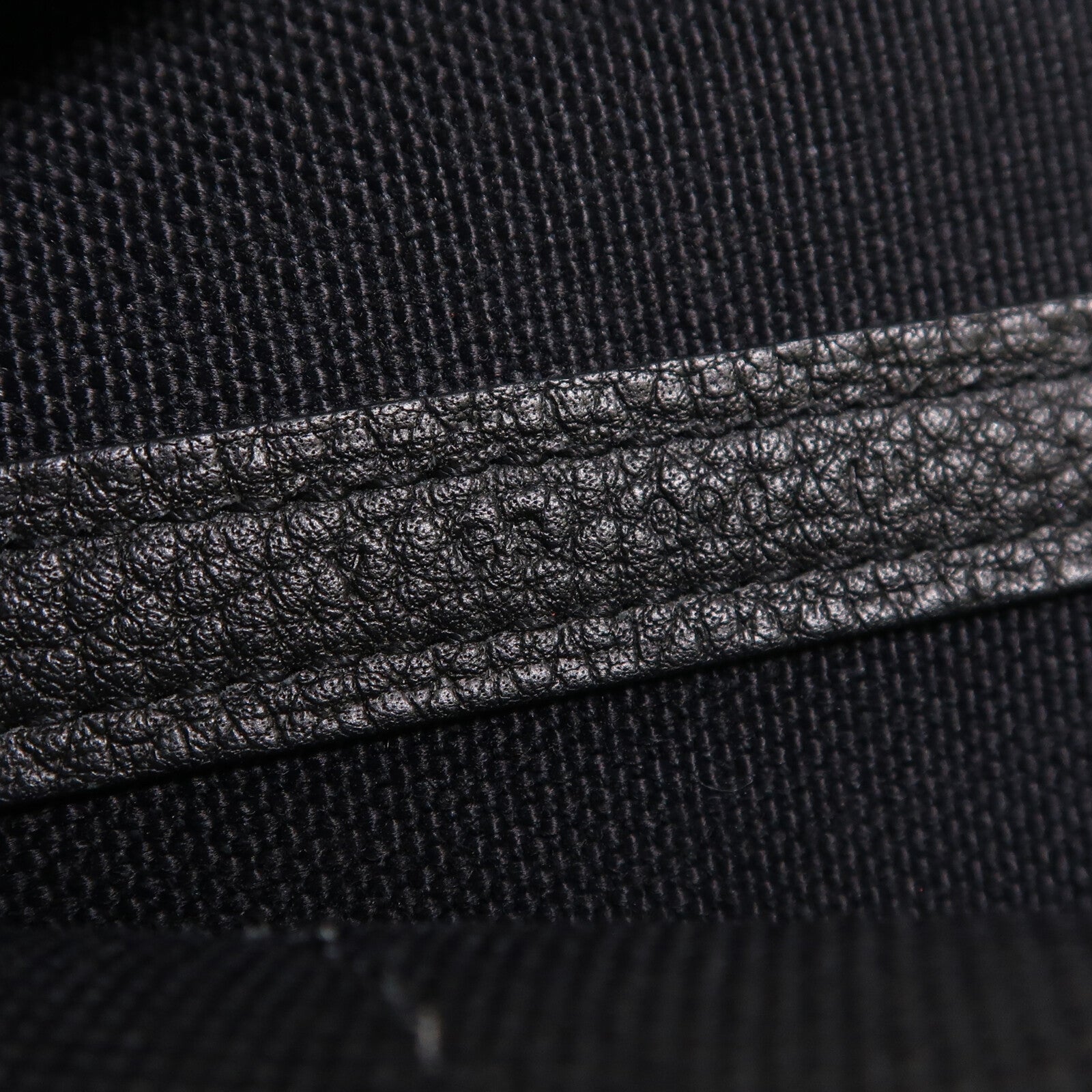 HERMES Negonda皮革/帆布Garden File PM銀扣手挽肩背兩用袋