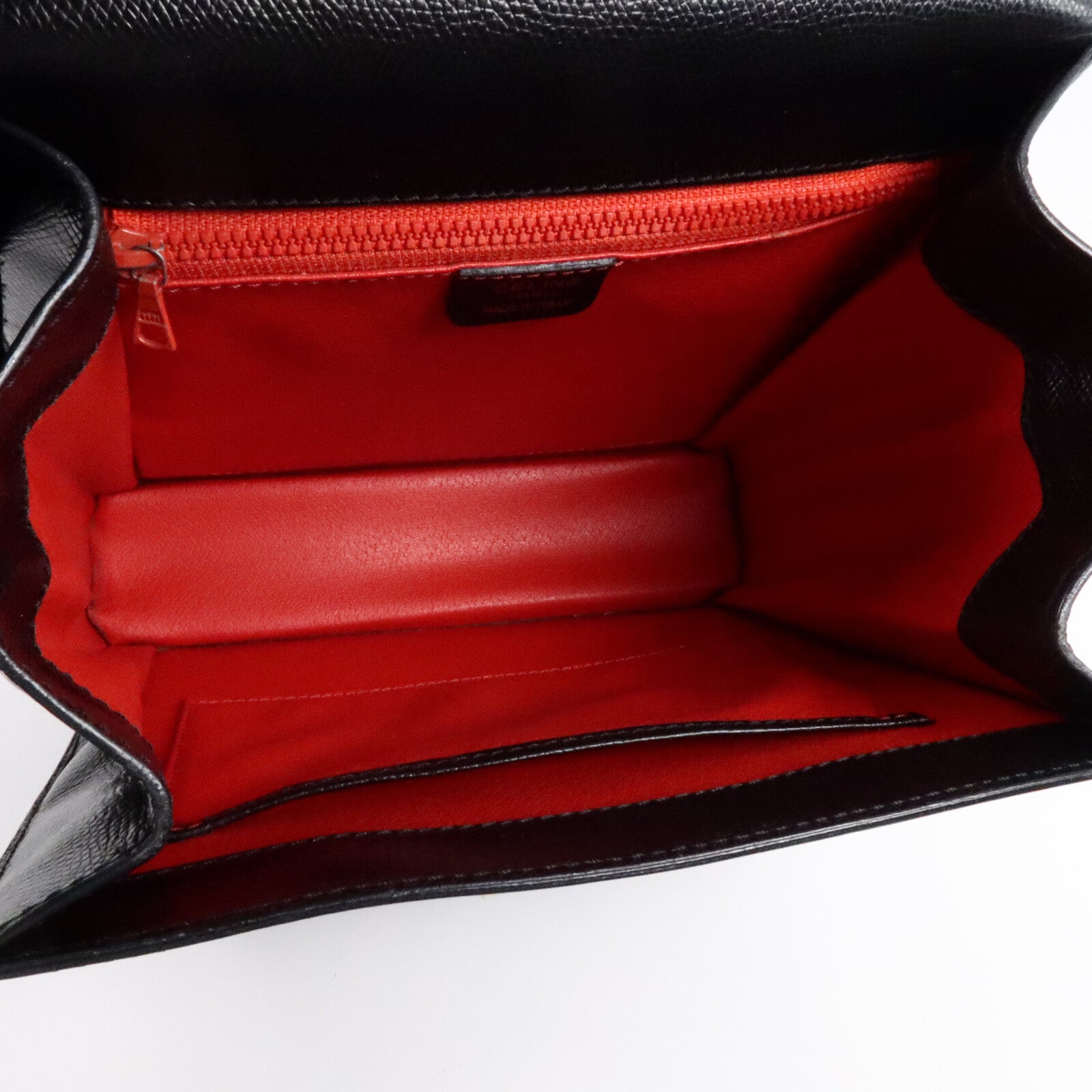 CELINE 牛皮皮革Vintage Shoulder Bag肩背袋