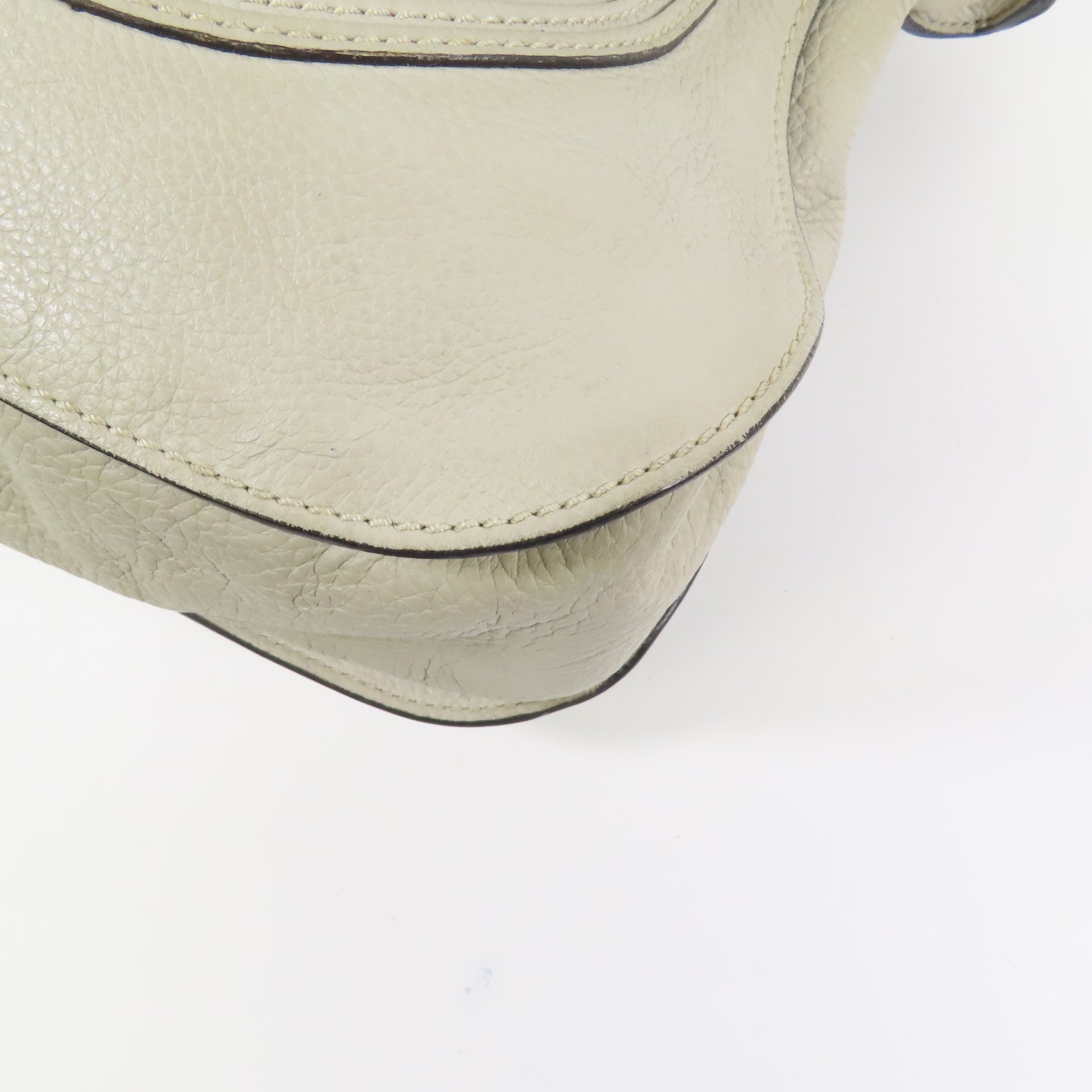 Chloe 牛皮皮革Marcie金扣肩背袋