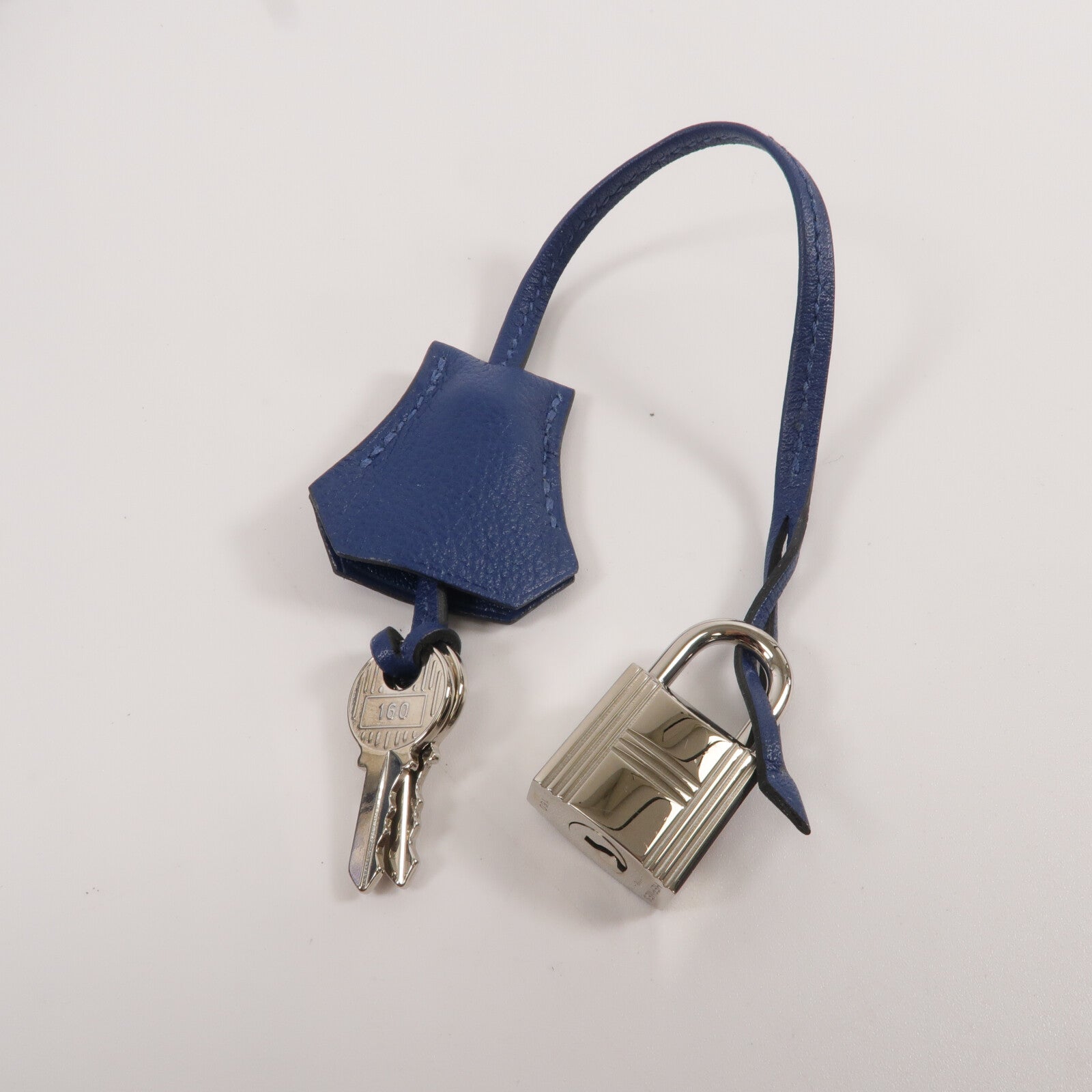 HERMES Novillo皮革Birkin 30手挽袋Deep Bleu