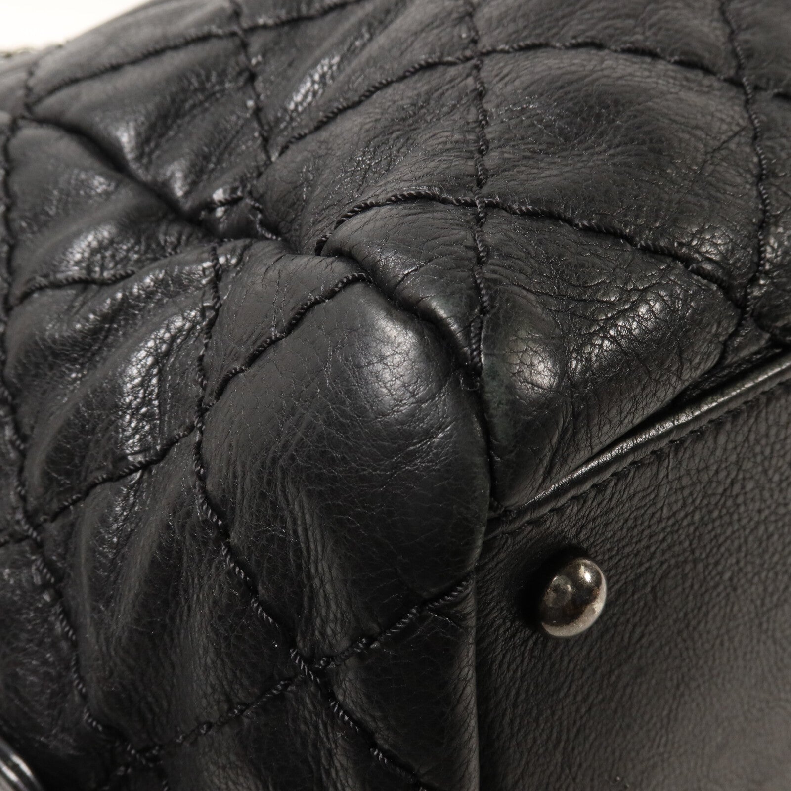 CHANEL 牛皮皮革Chain Shoulder Bag鏈帶肩背袋