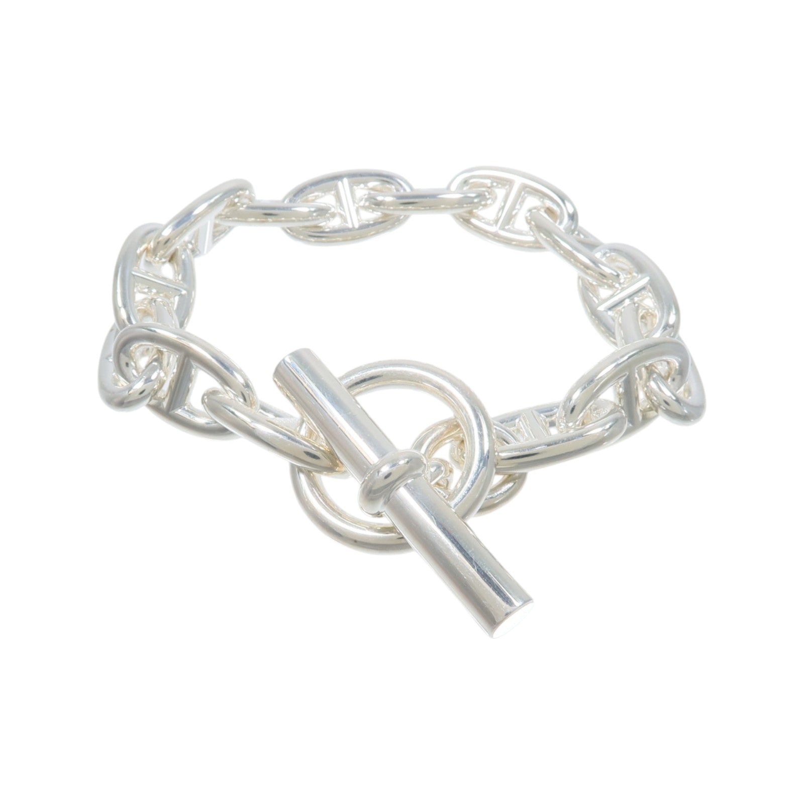 HERMES 925純銀Chaine d Ancre Bracelet手鏈
