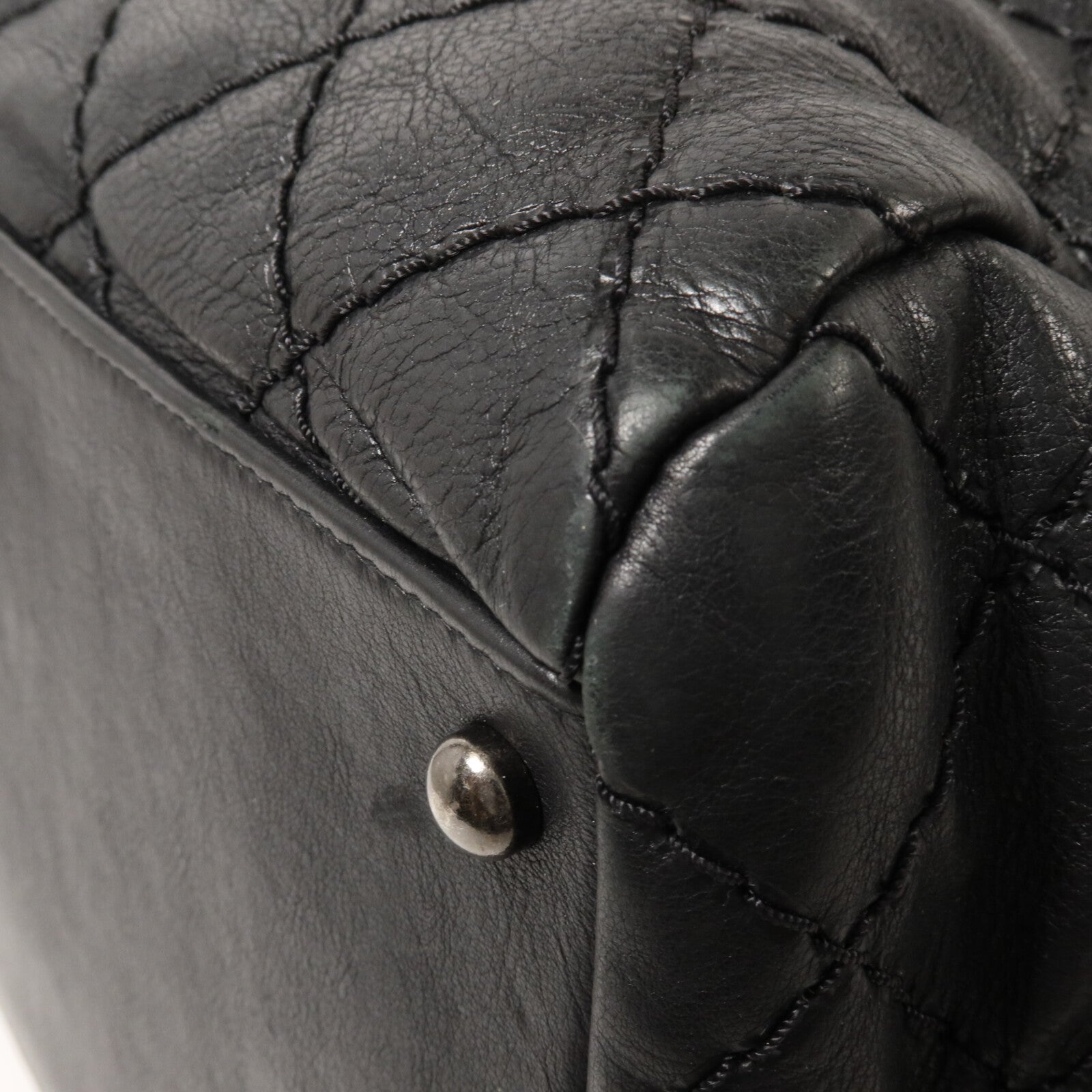 CHANEL 牛皮皮革Chain Shoulder Bag鏈帶肩背袋
