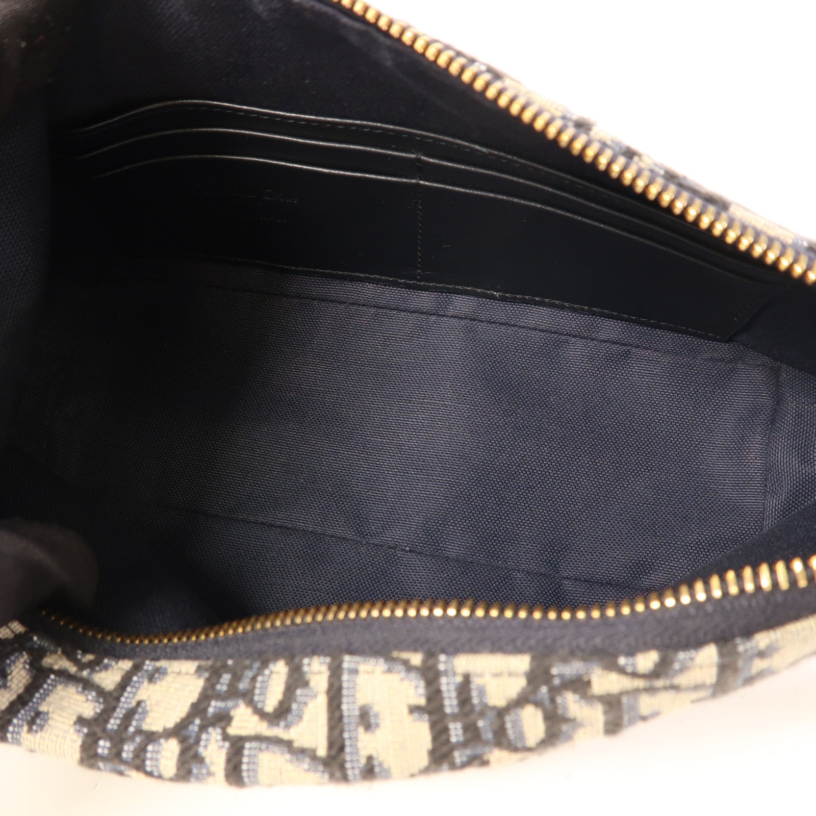 Dior 帆布Chain Shoulder Bag金扣肩背袋