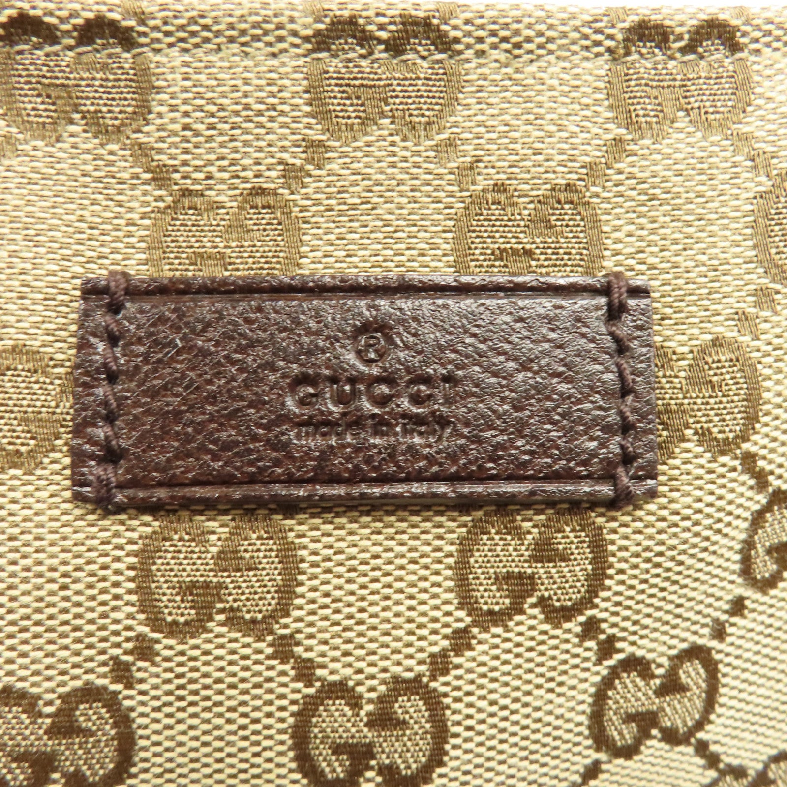GUCCI 【激減優惠】帆布Tote Bag手挽袋啡色