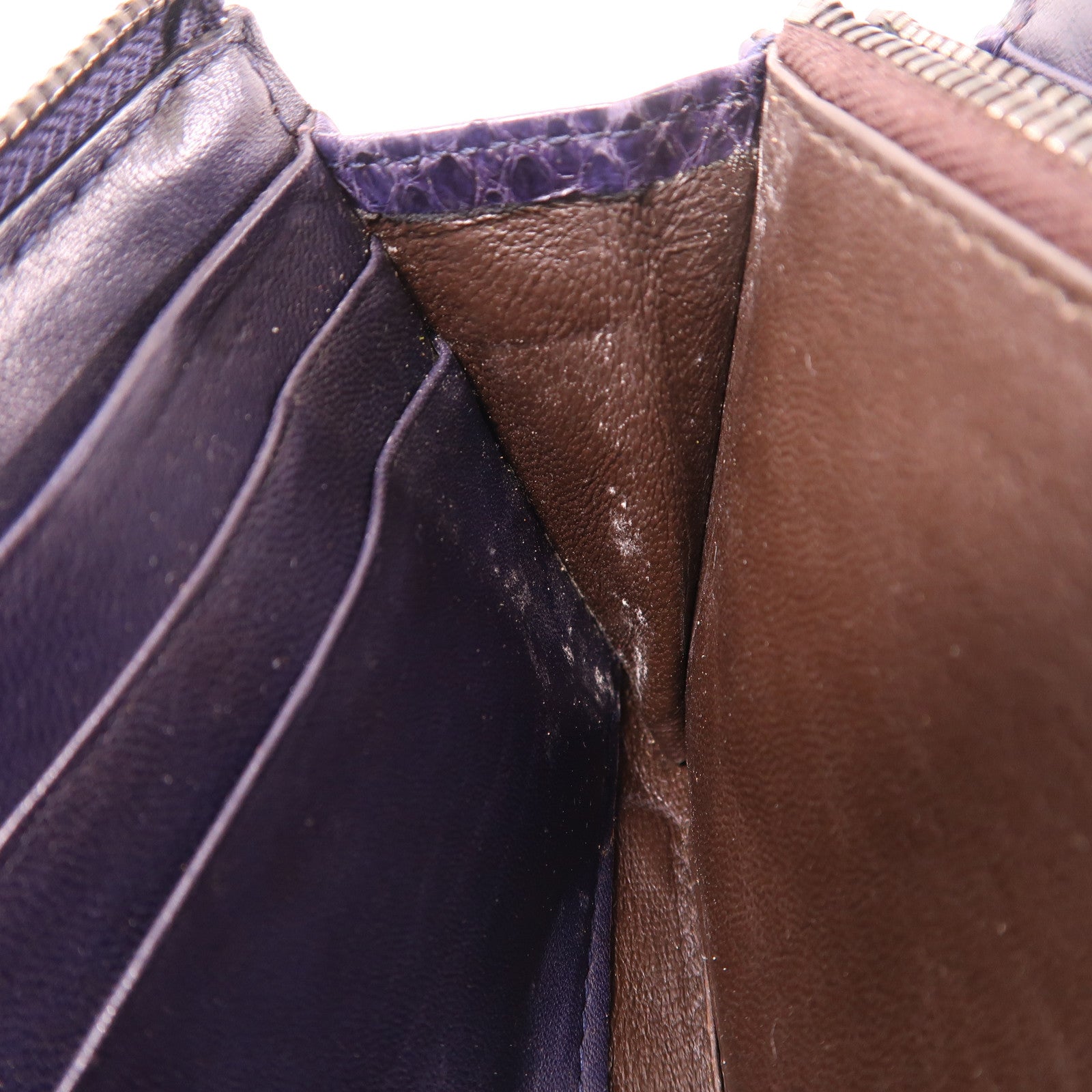 BOTTEGA VENETA 皮革Zipper Long Wallet長錢包