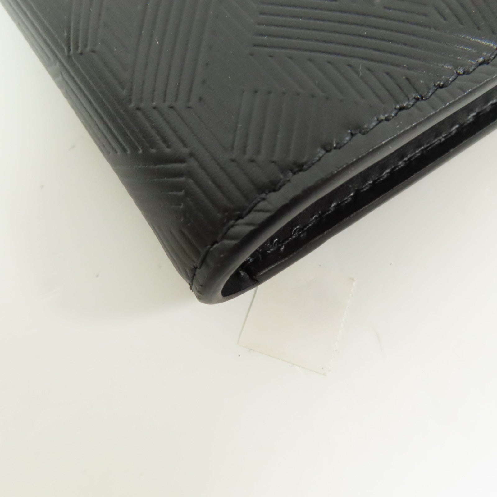 FENDI SHW Shadow Card Holder 7M0349 AJF4 F19KP Calfskin Leather Black