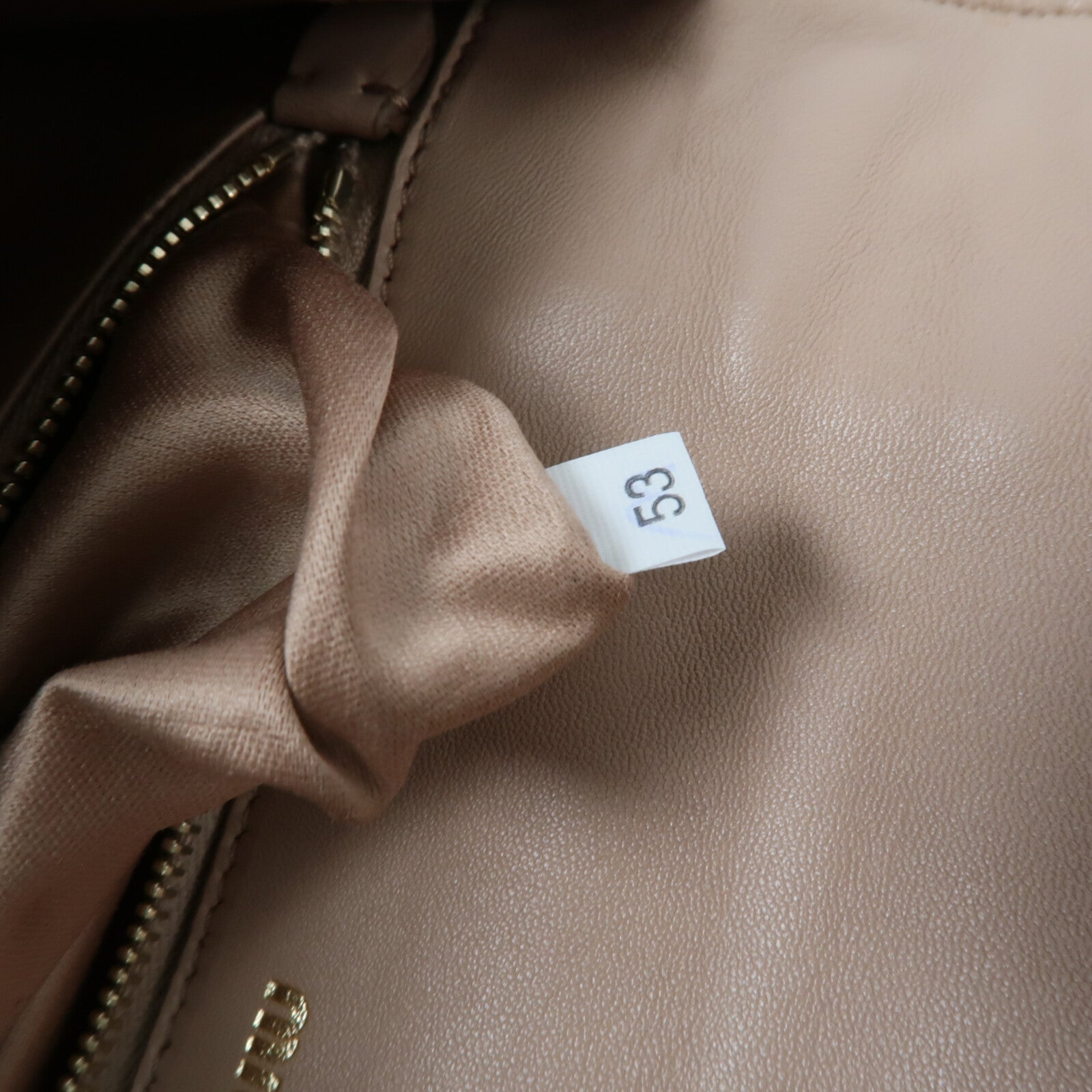 Miu Miu 羊皮皮革2 Way Shoulder鏈帶手挽肩背兩用袋