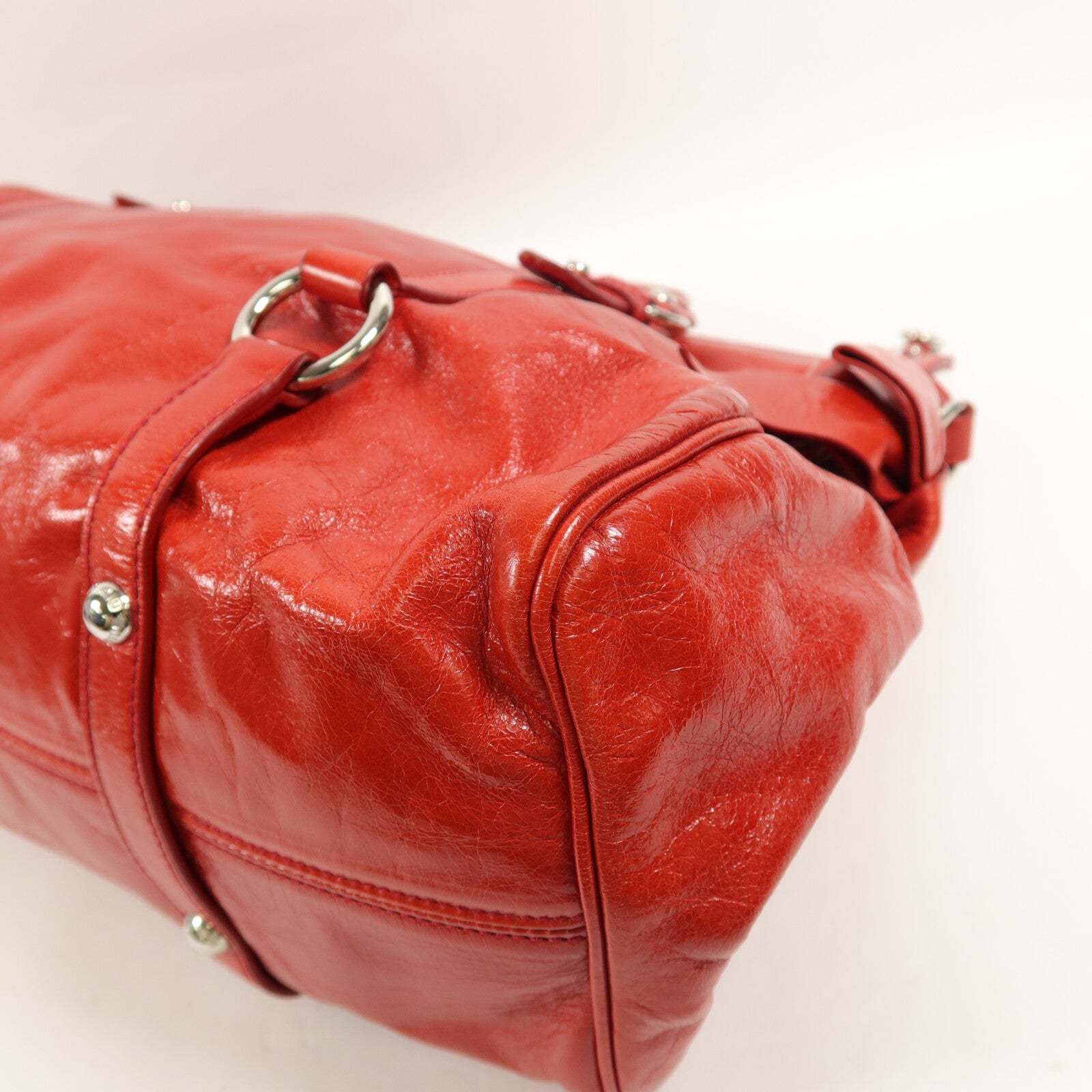 Miu Miu 牛皮皮革2 Way Shoulder手挽肩背兩用袋