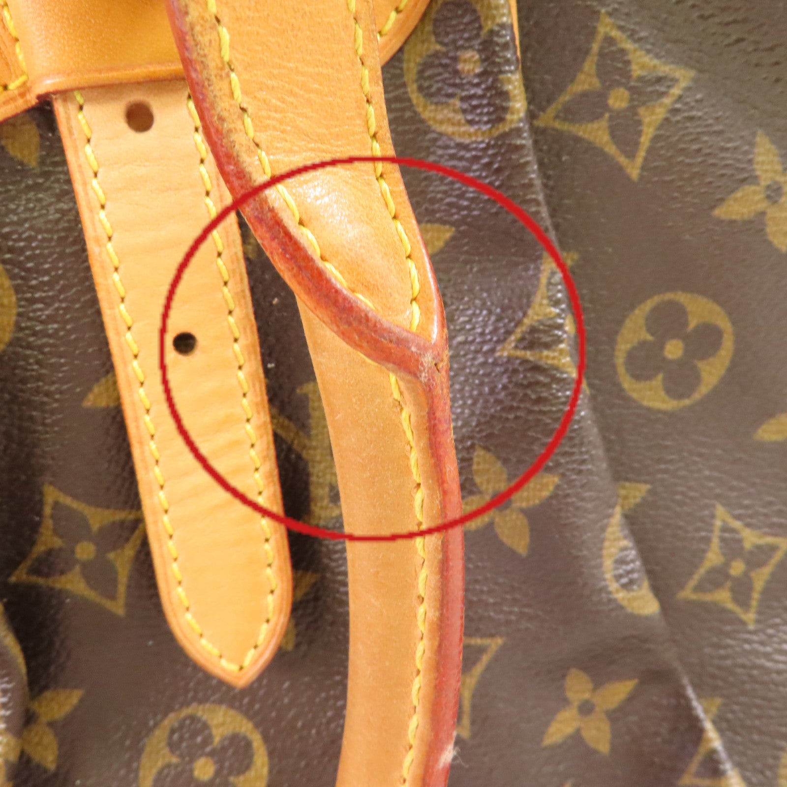 LOUIS VUITTON 【激減優惠】Monogram Tivoli GM Hand Bag金扣手挽袋啡色