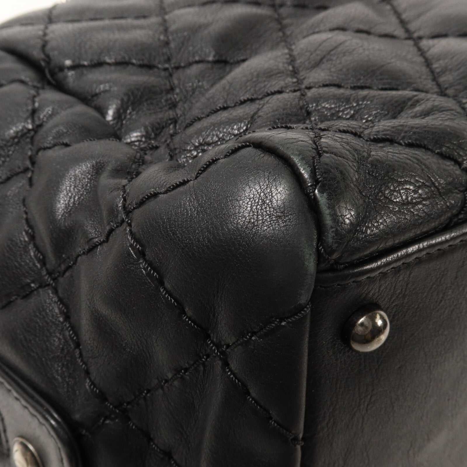 CHANEL 牛皮皮革Chain Shoulder Bag鏈帶肩背袋
