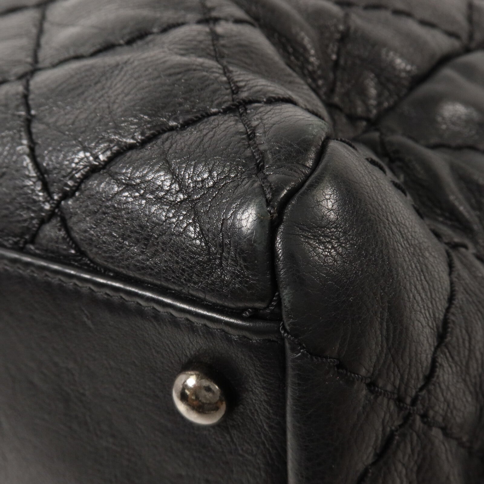 CHANEL 牛皮皮革Chain Shoulder Bag鏈帶肩背袋