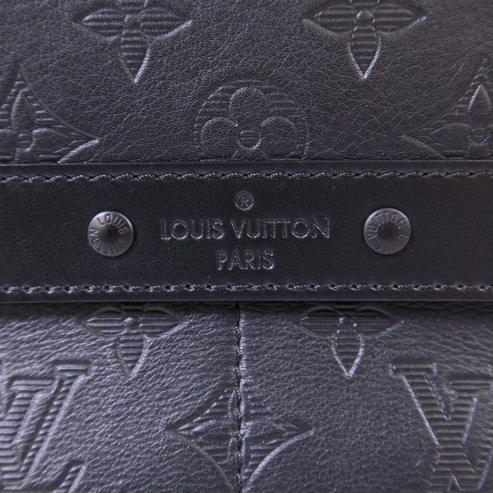 LOUIS VUITTON Monogram Shadow Sprinter Messenger肩背袋