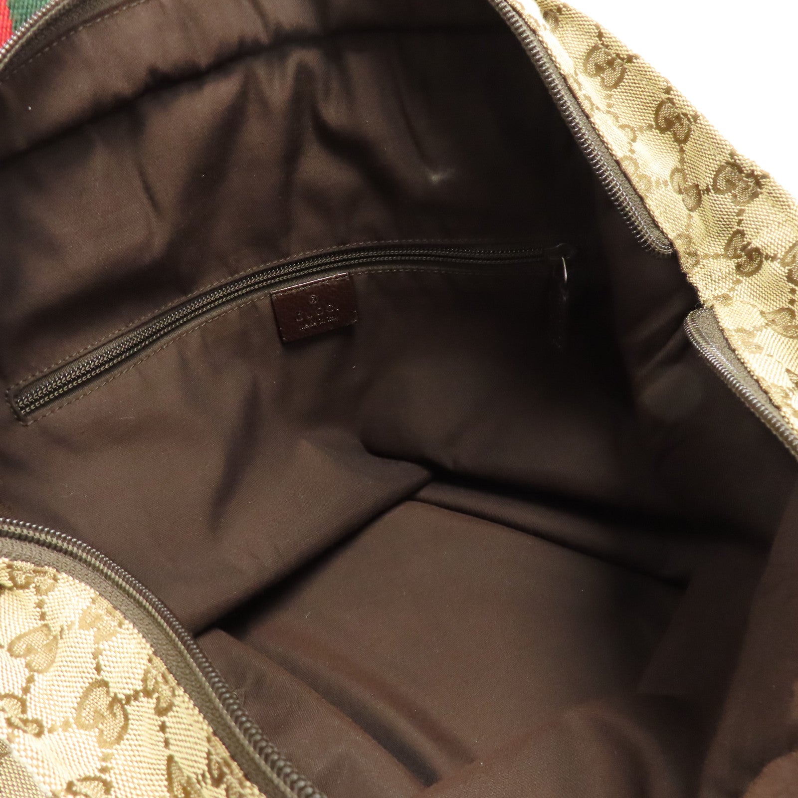 GUCCI 【激減優惠】帆布Tote Bag手挽袋啡色
