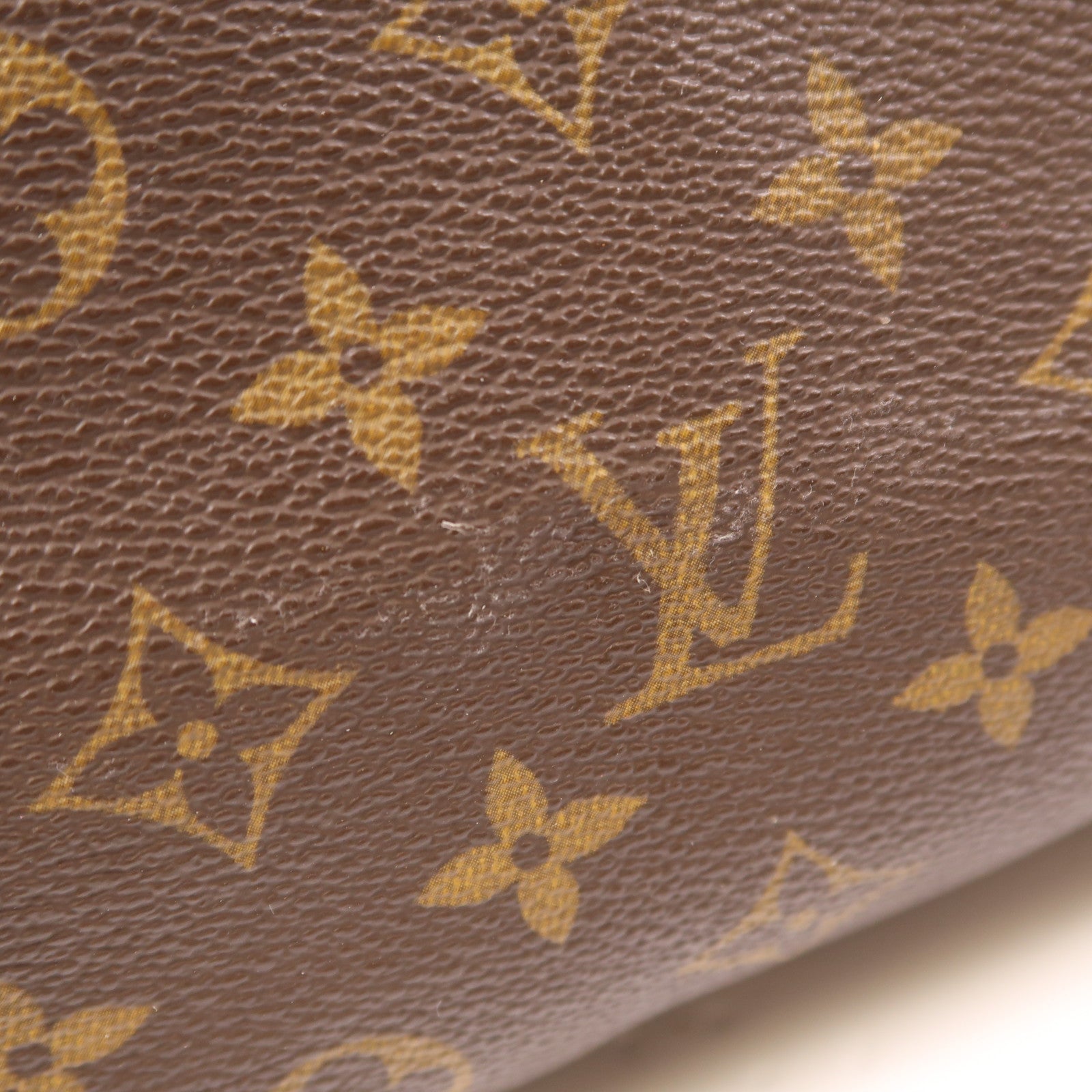 LOUIS VUITTON Monogram Speedy 35金扣手挽袋