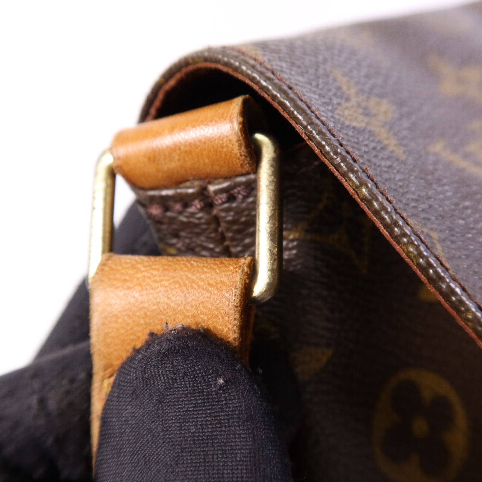 LOUIS VUITTON Monogram Musette金扣肩背袋