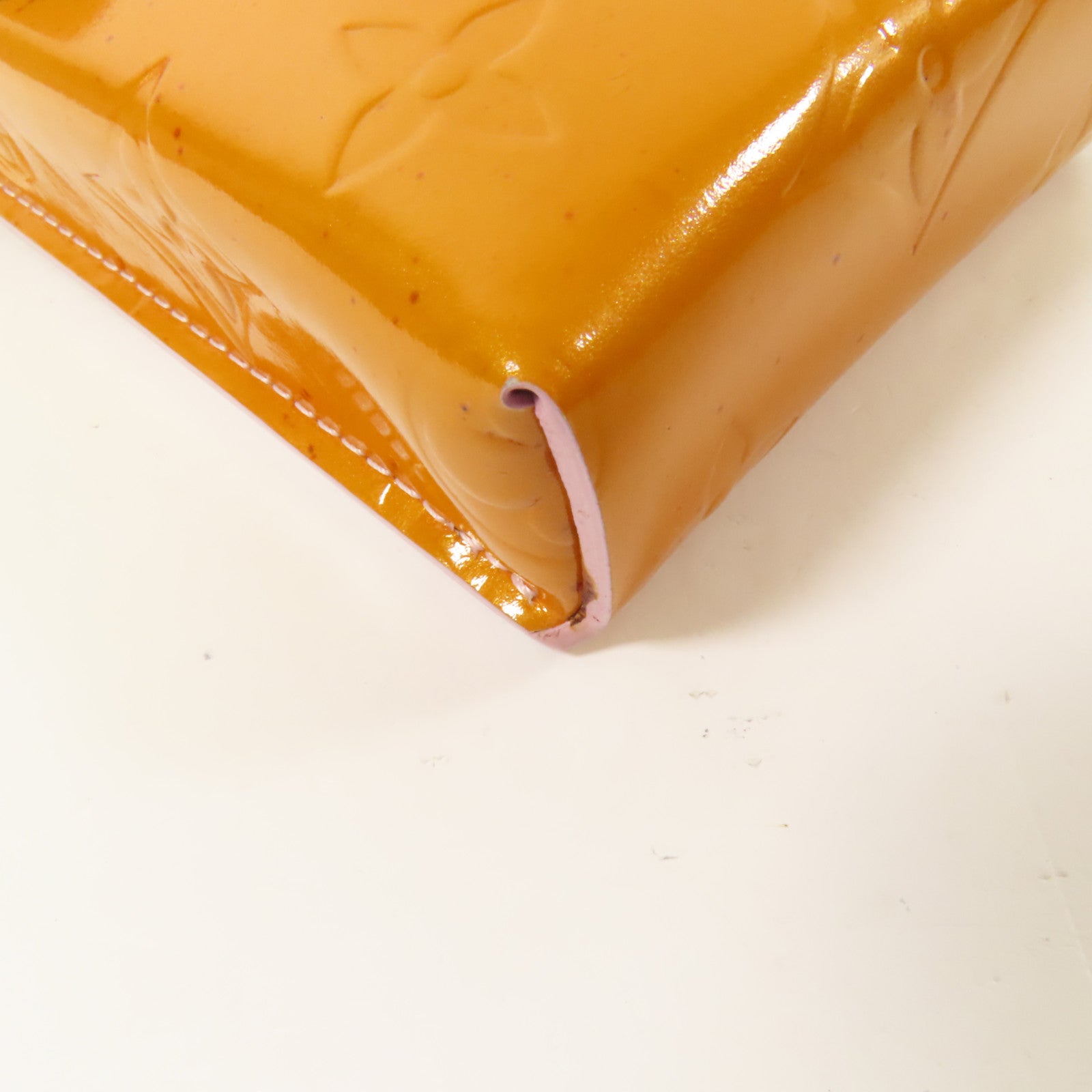 LOUIS VUITTON Monogram Vernis Cigarette Case金扣肩背袋