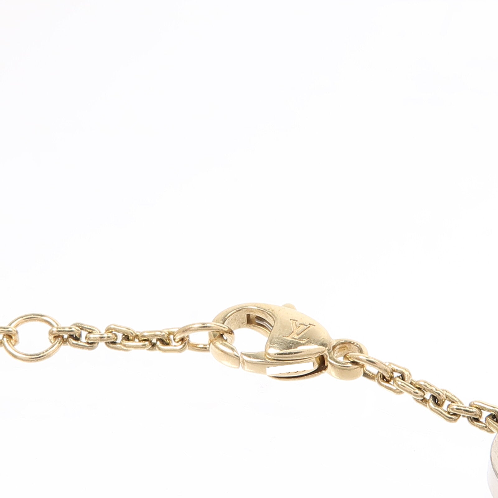 LOUIS VUITTON 18K黃金/白金/玫瑰金Idylle Blossom Bracelet手鏈
